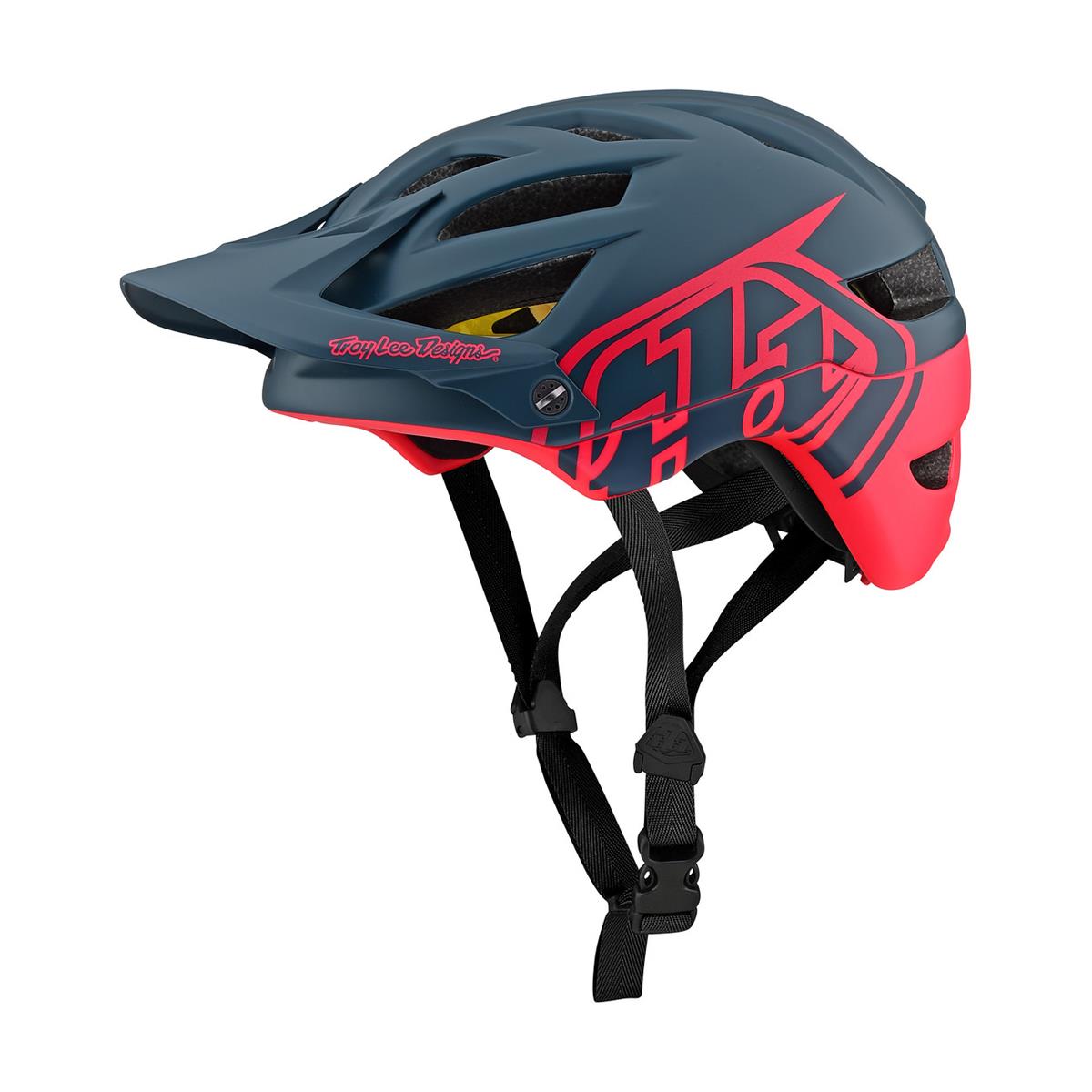 Troy Lee Designs Enduro MTB Helmet A1 MIPS Classic - Slate/Magenta