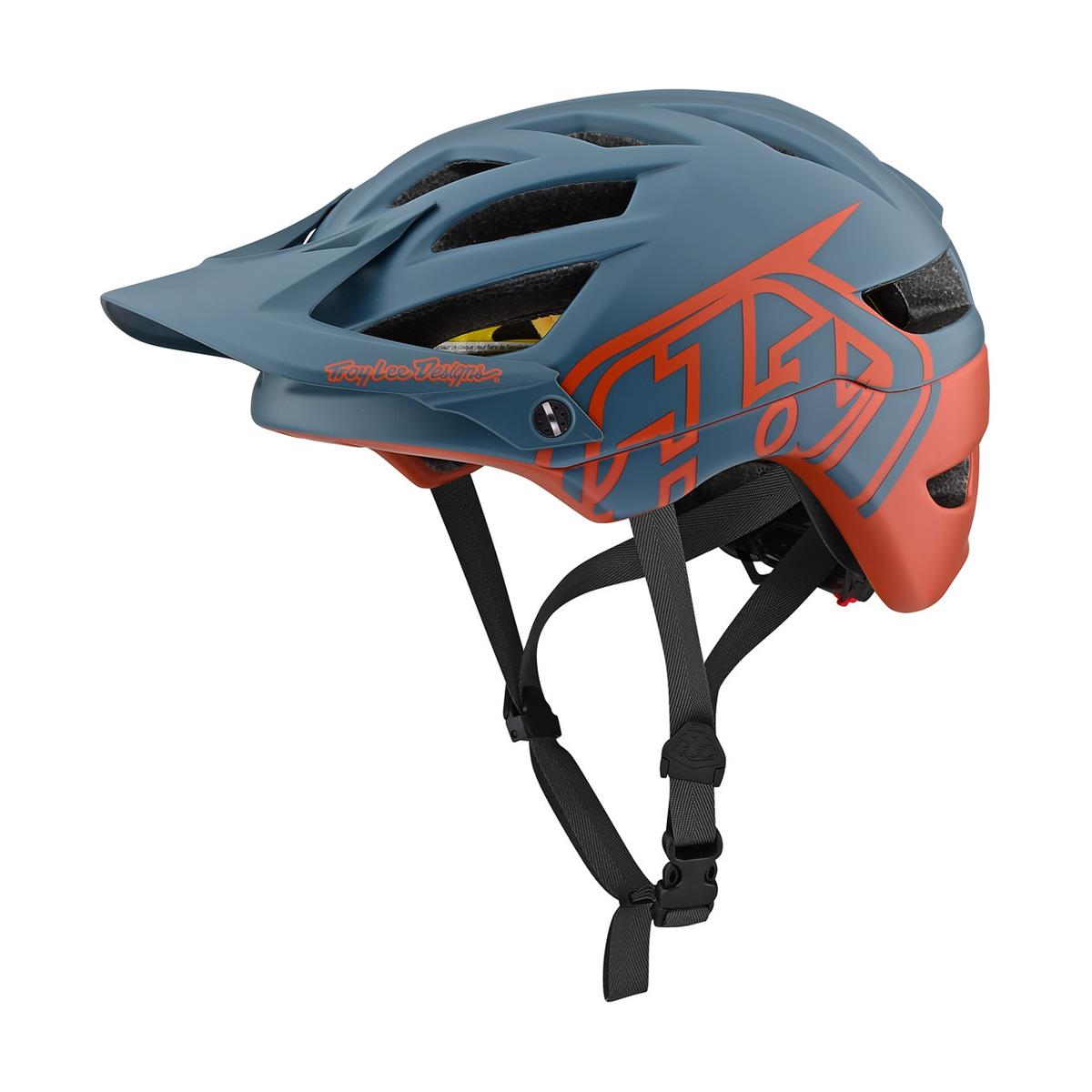 Troy Lee Designs Enduro-MTB Helmet A1 MIPS Classic - Airforce Blue/Clay
