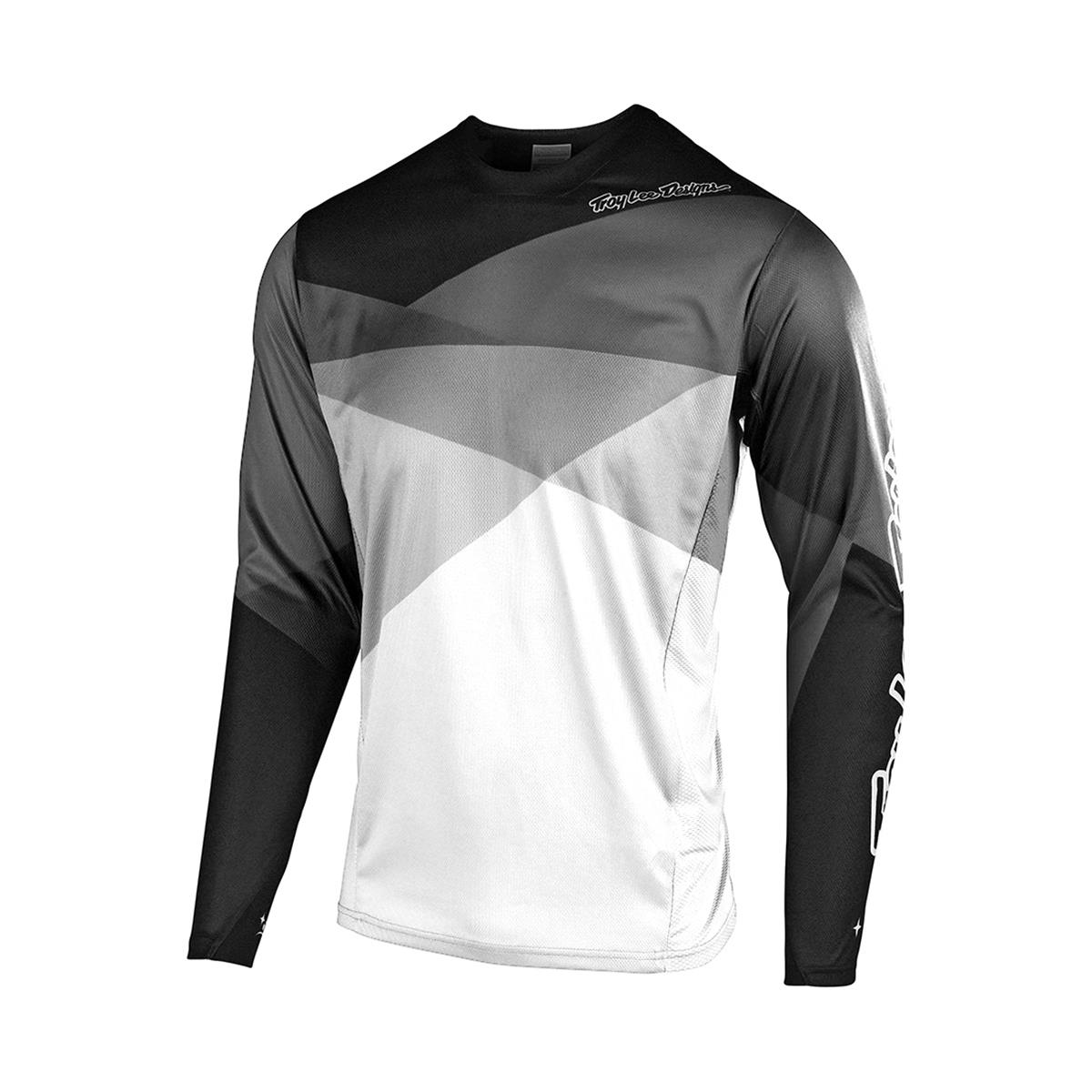 Troy Lee Designs Maillot VTT Manches Longues Sprint Jet - White/Grey