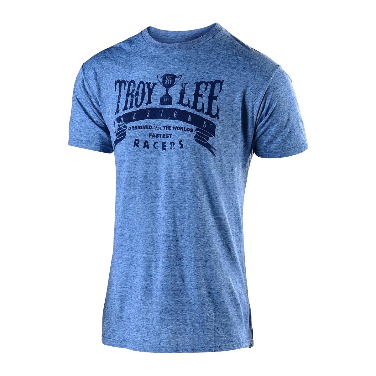 Troy Lee Designs T-Shirt Trophy Racers Cabo Blue