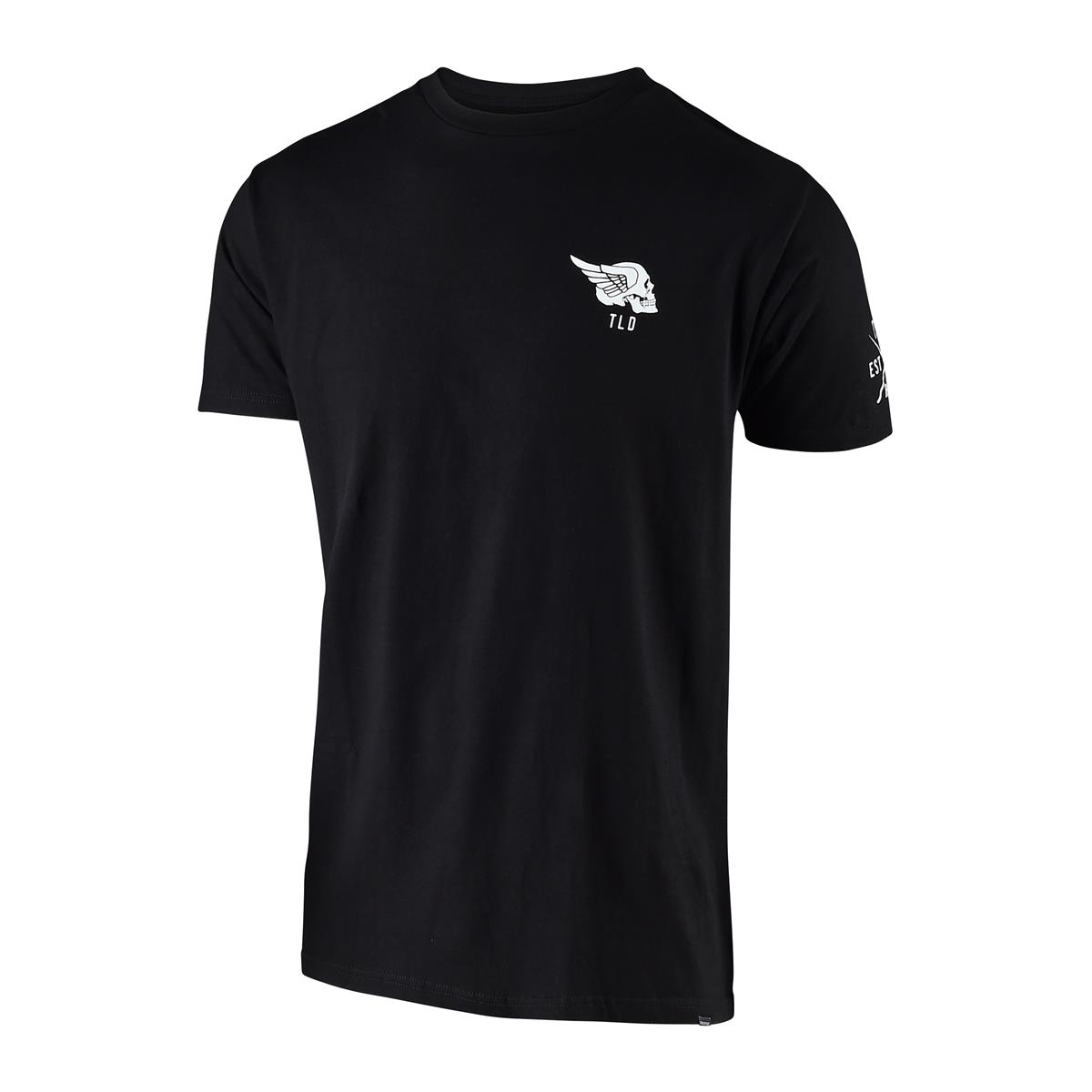 Troy Lee Designs T-Shirt Agent Skully Black