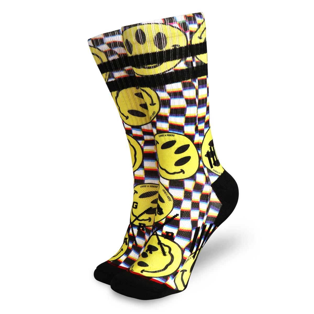 Loose Riders Chaussettes VTT  Stoked! - Black/Yellow