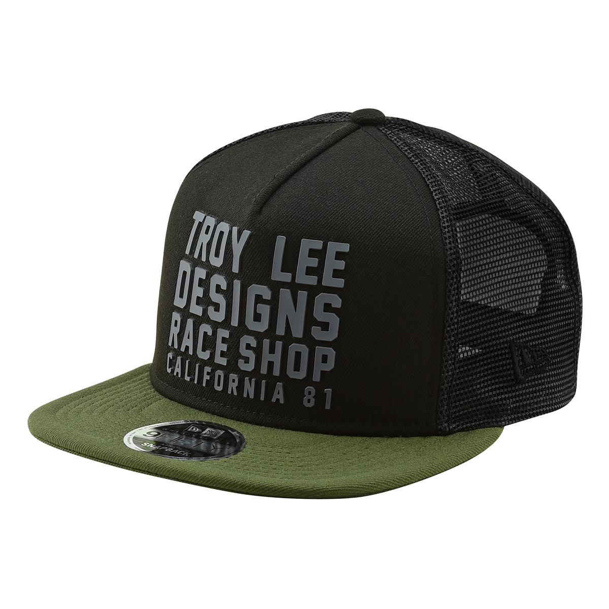 Troy Lee Designs Cappellino Snap Back RC Cali Black/Rifle Green