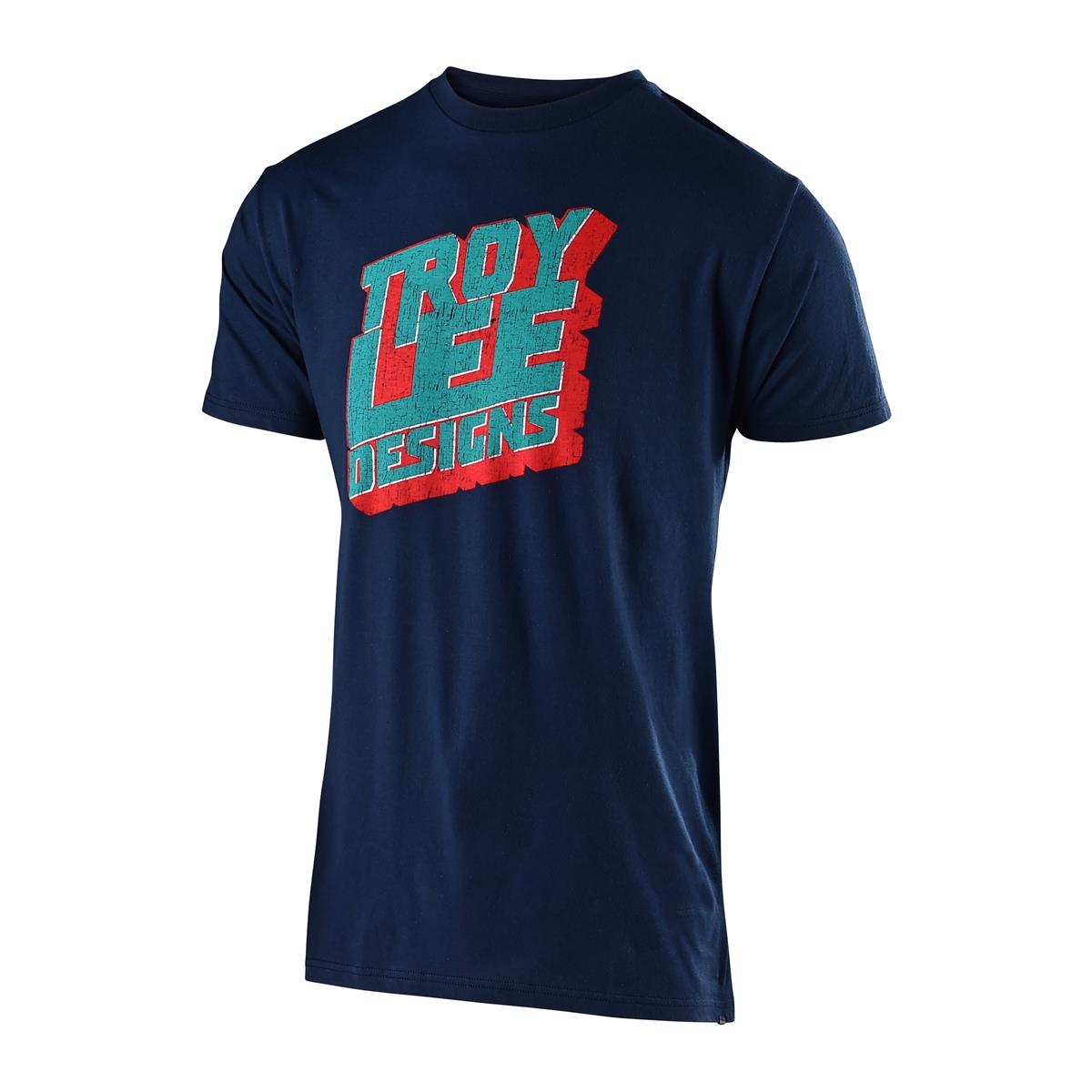 Troy Lee Designs T-Shirt Block Party New Navy