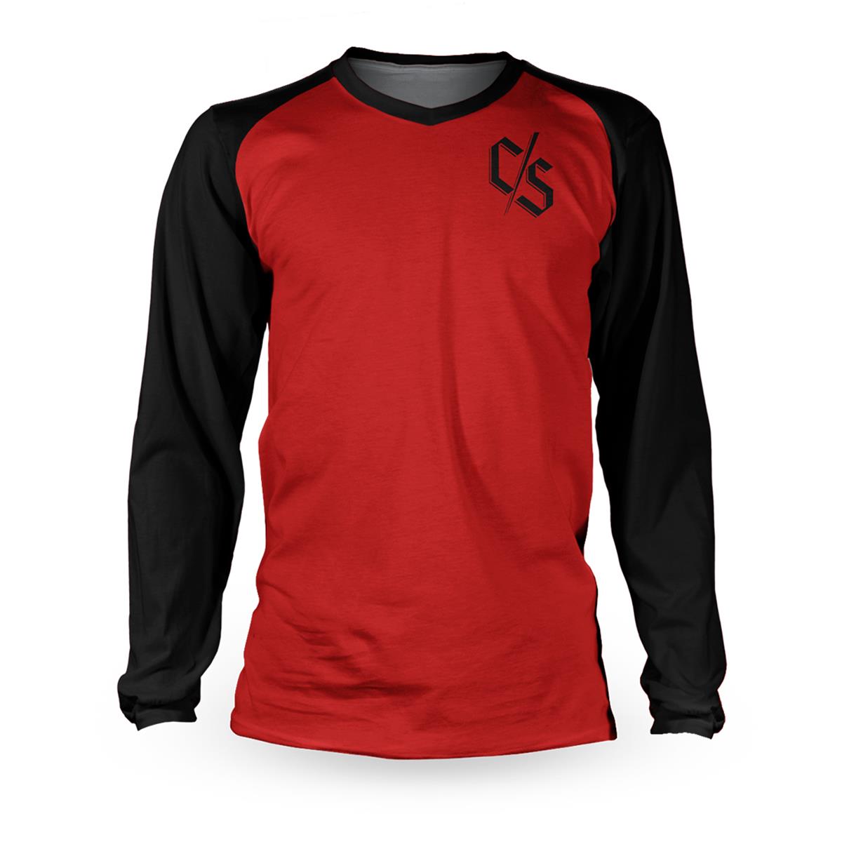 Loose Riders Downhill Jersey Long Sleeve C/S Red