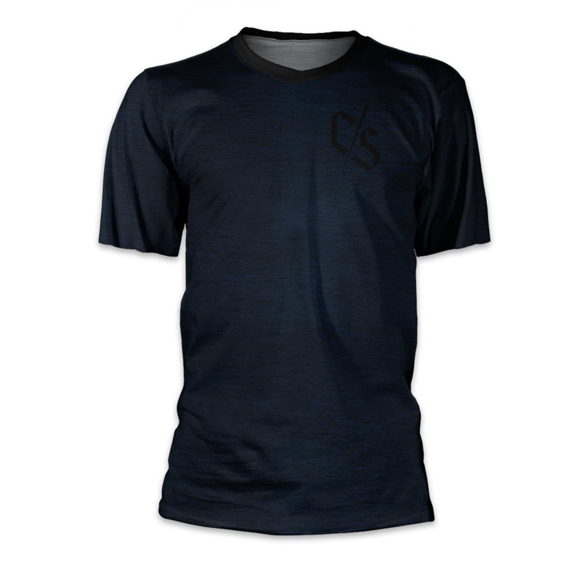 Loose Riders Trail Jersey Short Sleeve C/S Black Heather Navy