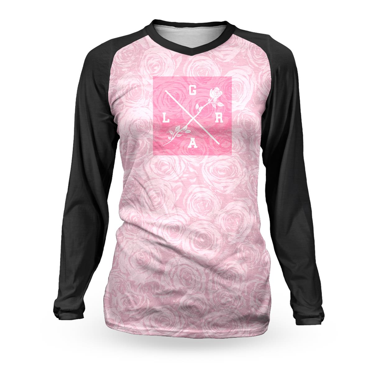 Loose Riders Girls Bike Jersey Cult of Shred Rose
