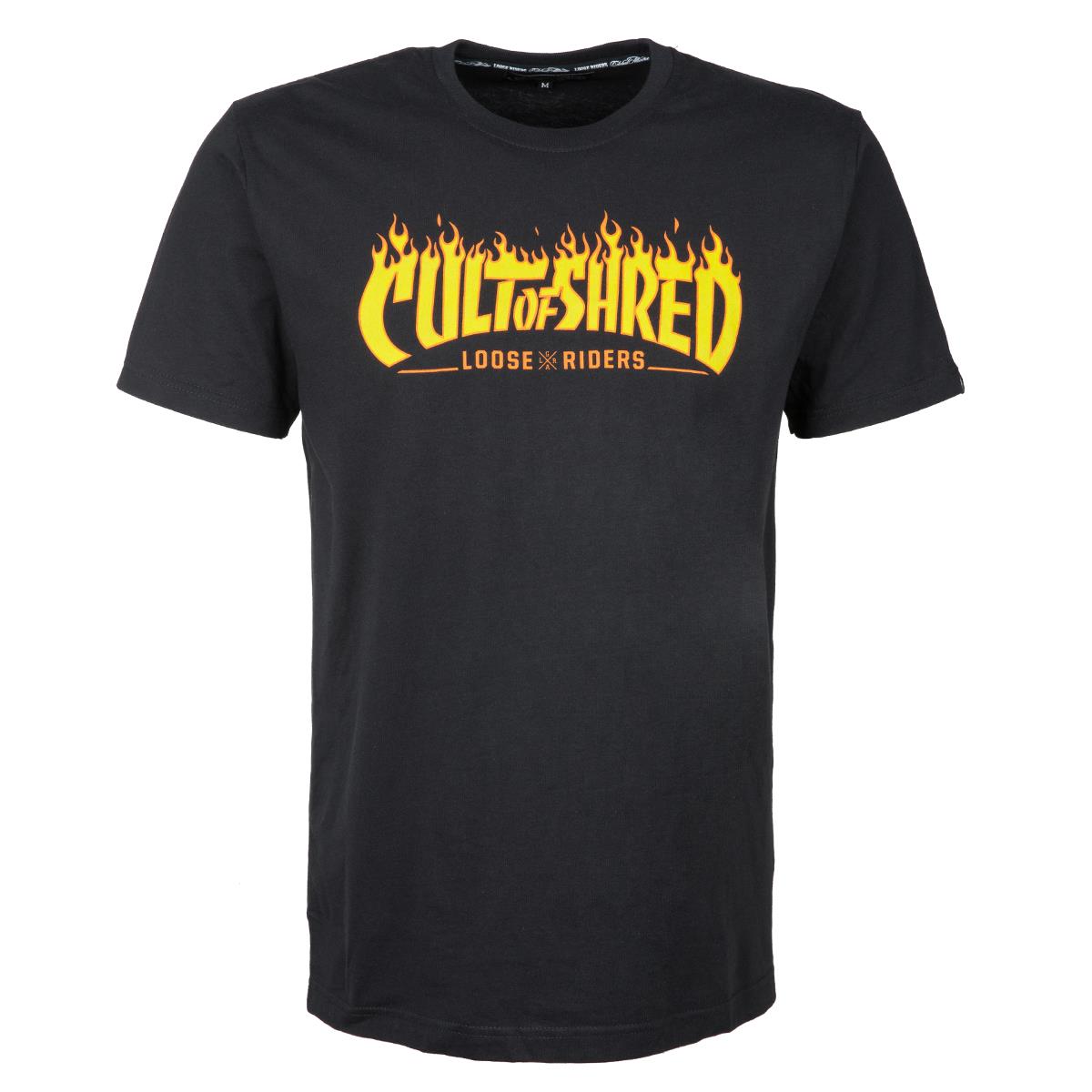 Loose Riders T-Shirt Cult of Shred Schwarz