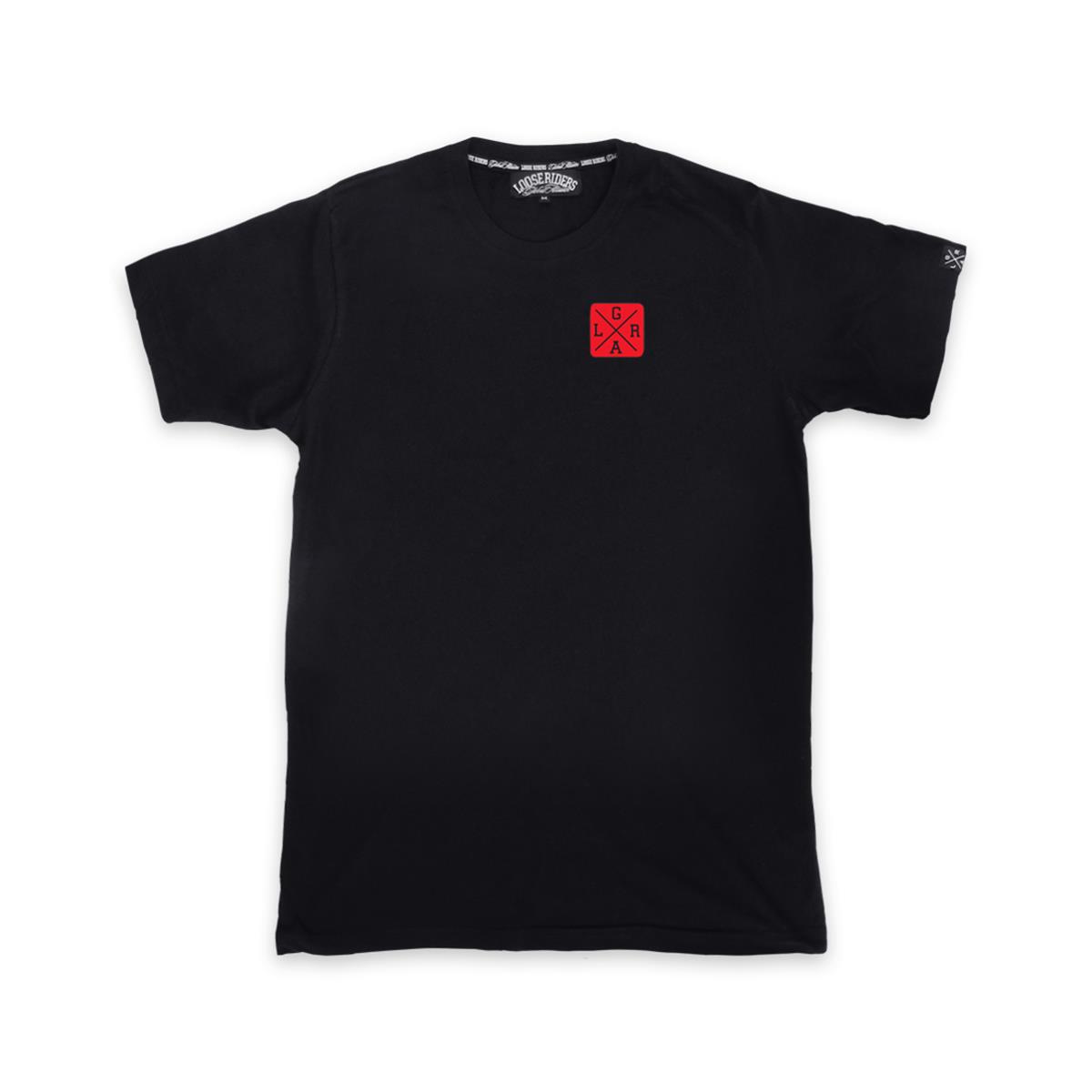 Loose Riders T-Shirt  Rising Sun - Black/Red