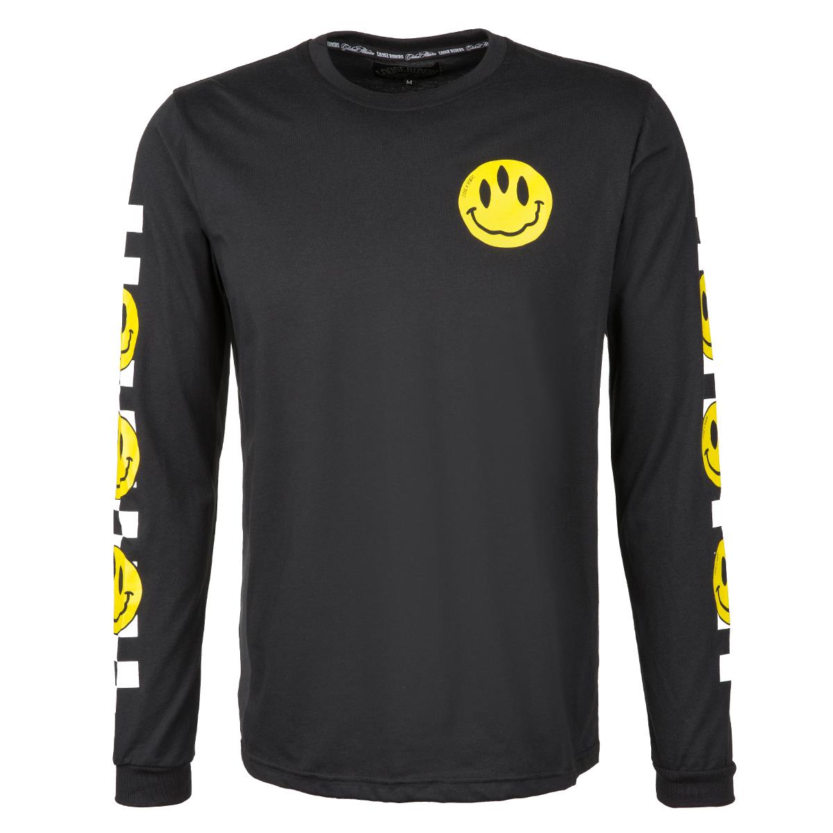 Loose Riders Sweatshirt  Stoked! - Black/White/Yellow