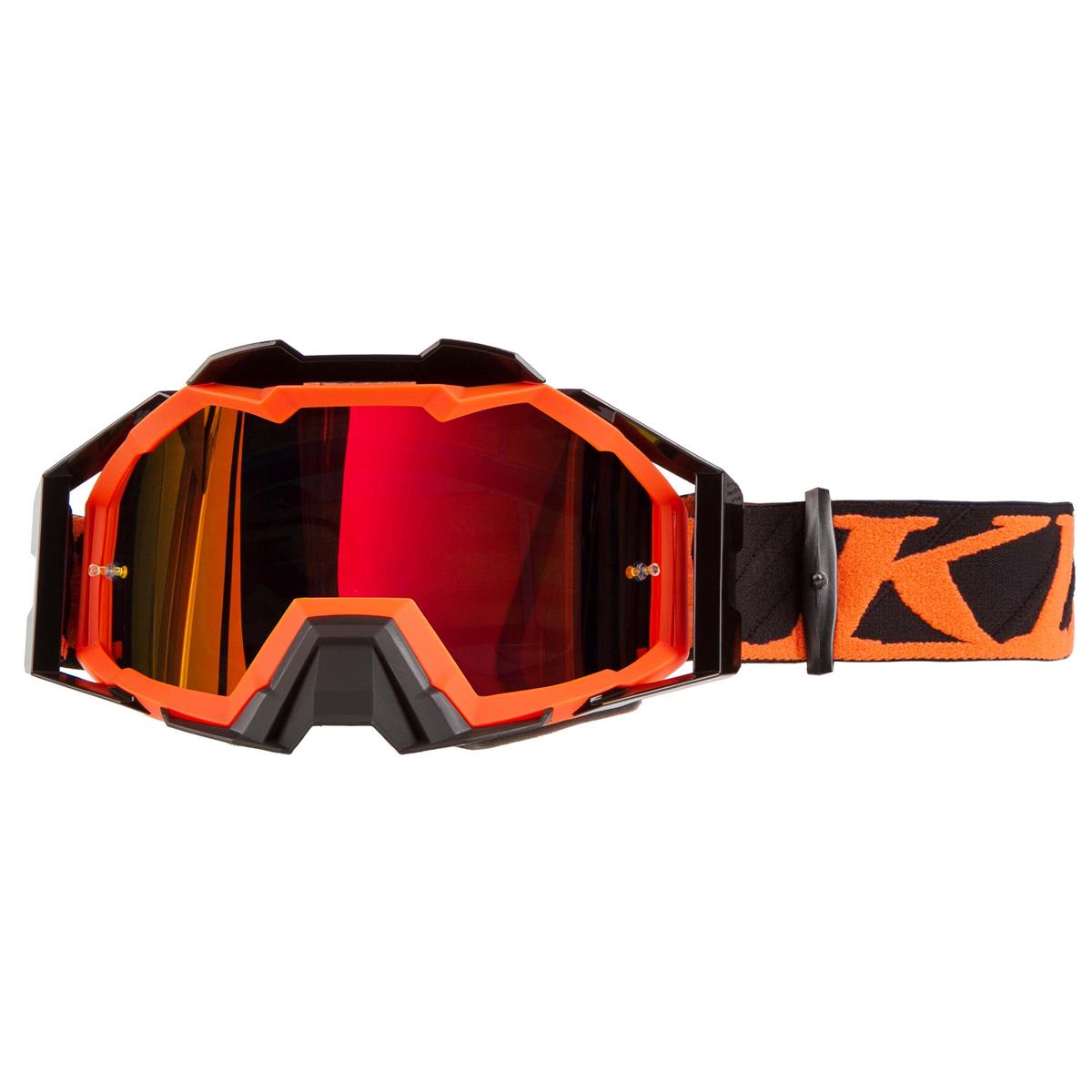 Klim Goggle Viper Pro Orange/Black- Red Mirror