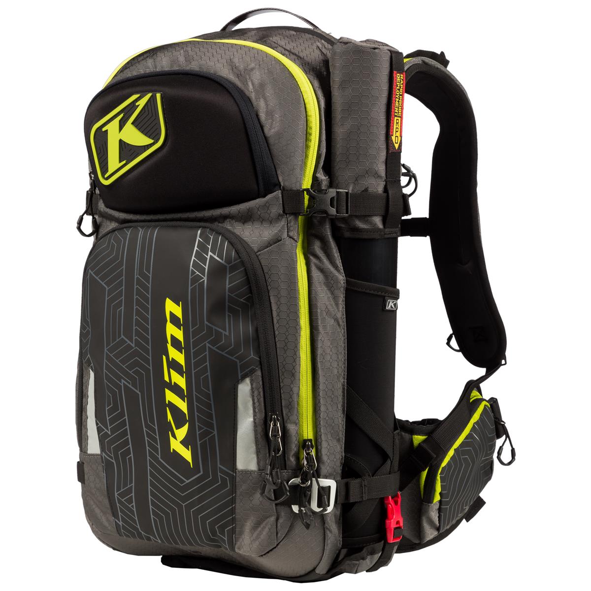 Klim Backpack Krew Pak Grey/Lime