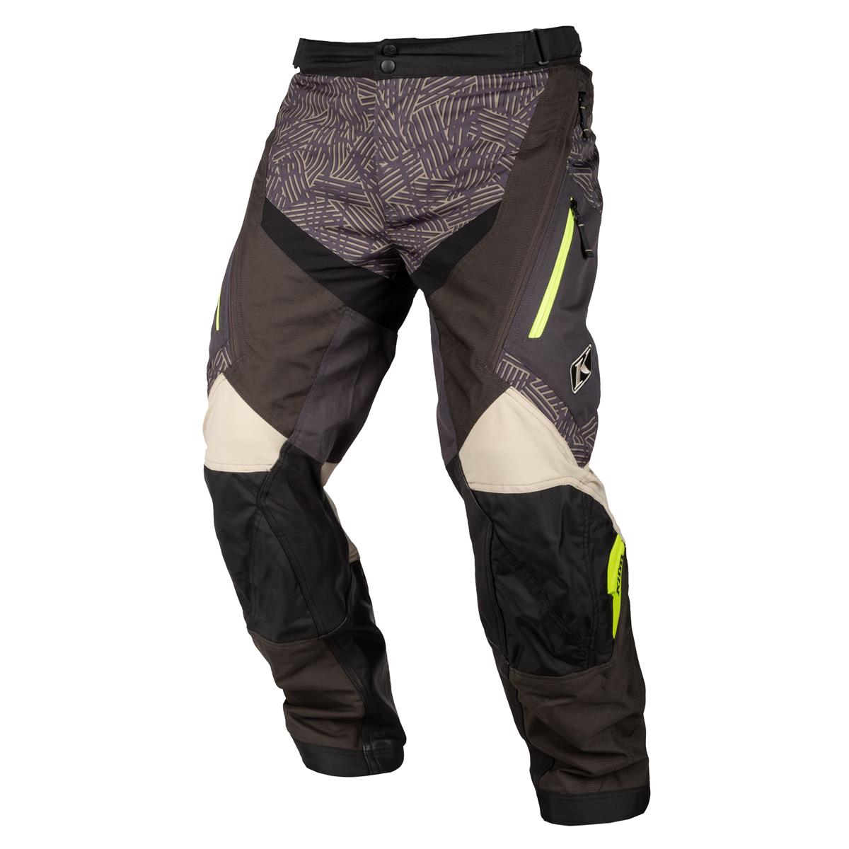 Klim Pantalon Enduro Dakar Noir/Brun/Beige