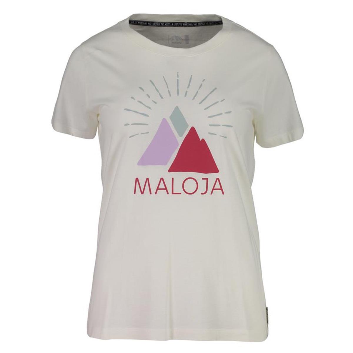 Maloja Girls T-Shirt CadalpenaM. Vintage White