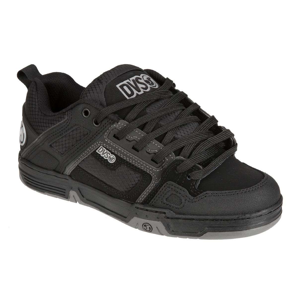 DVS Shoes Comanche Black Reflective/Charcoal Nubuk