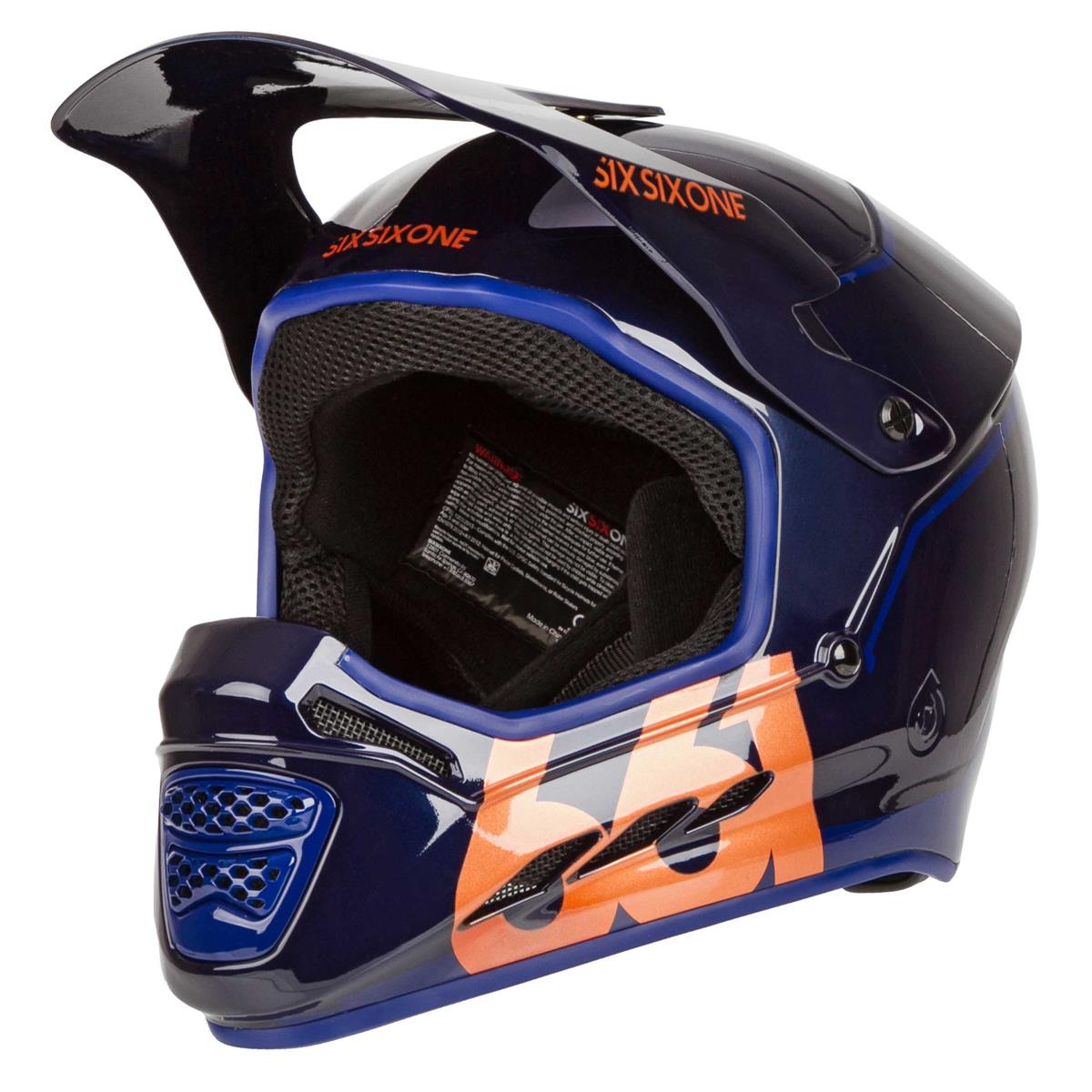 SixSixOne Downhill MTB-Helm Reset Midnight Copper