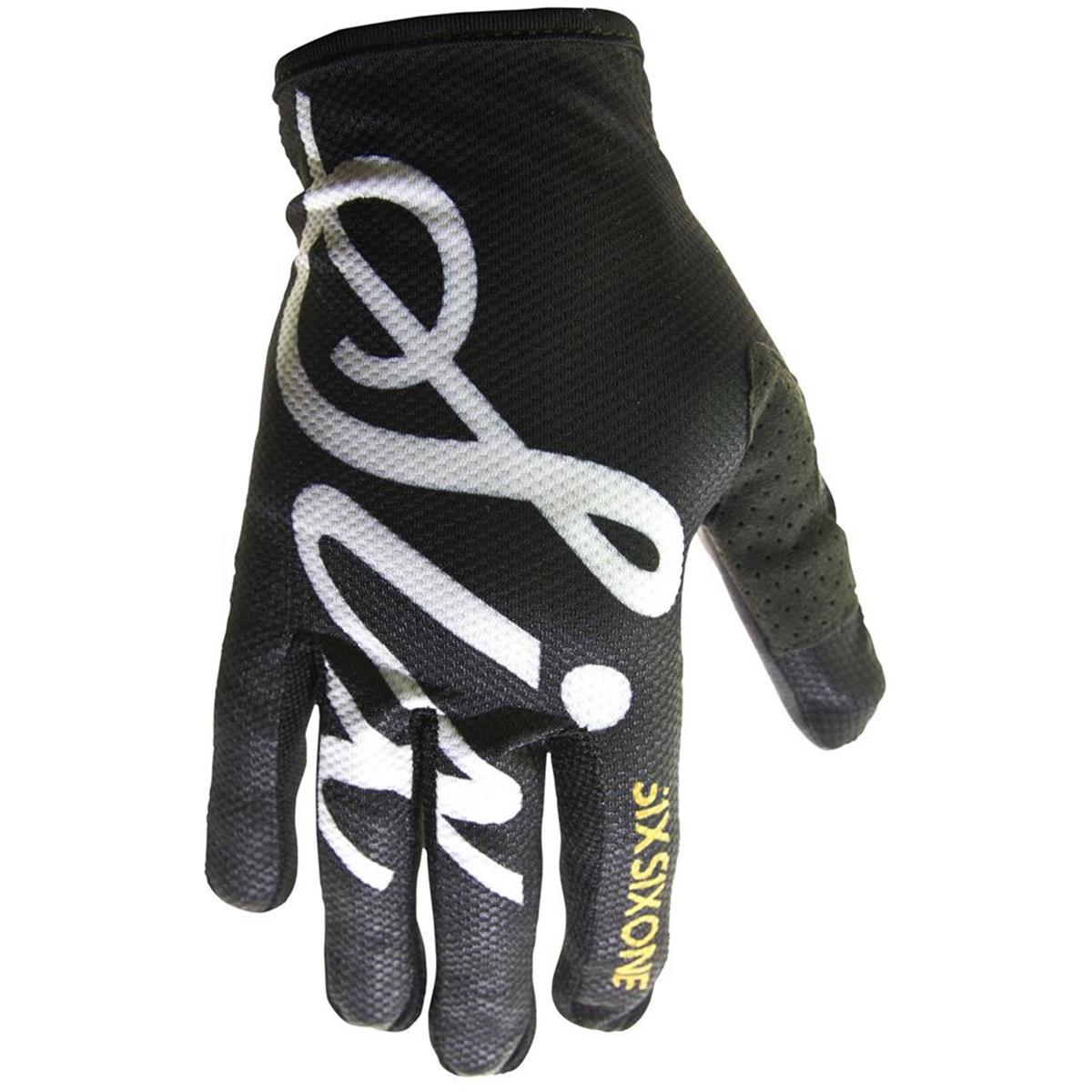SixSixOne Bike Gloves Comp Black Script