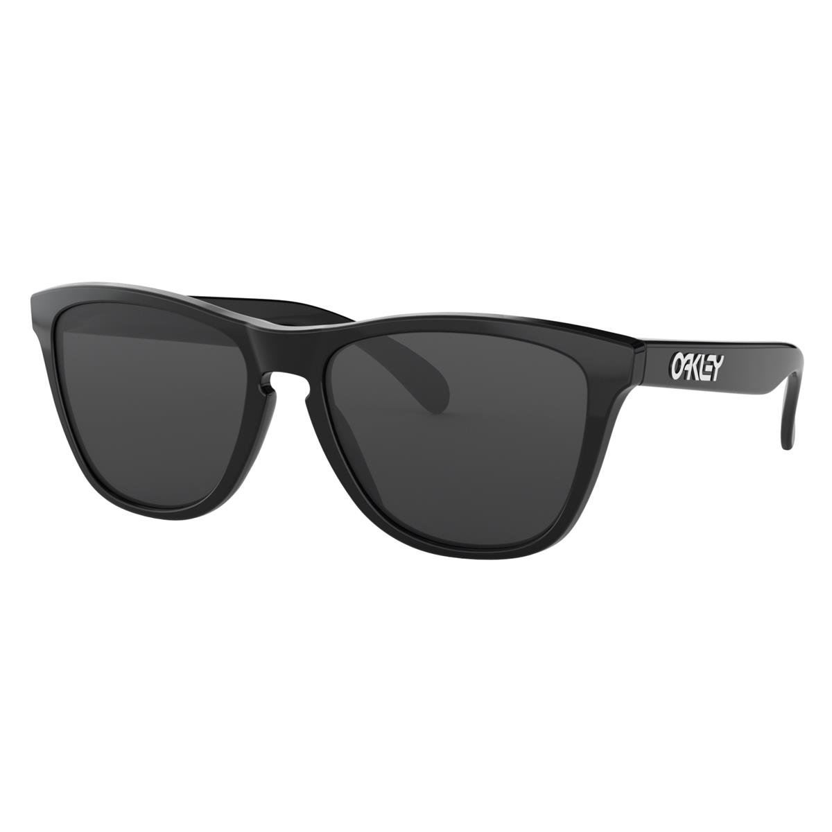Oakley Sunglasses Frogskins Polished Black - Grey