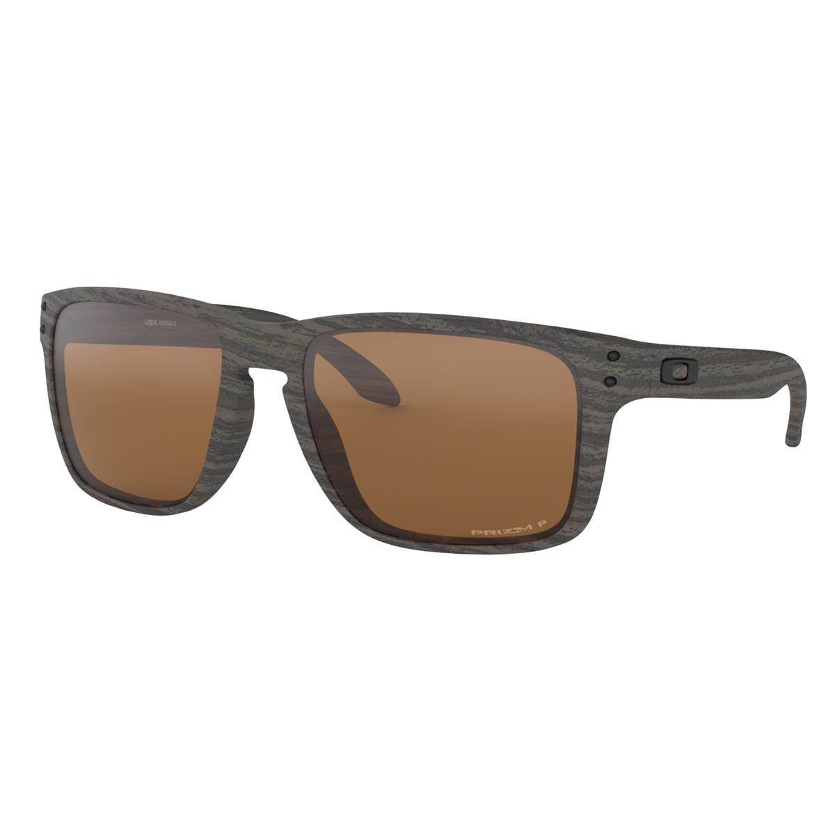 Oakley Sunglasses Holbrook XL Woodgrain - Prizm Tungsten Polarized