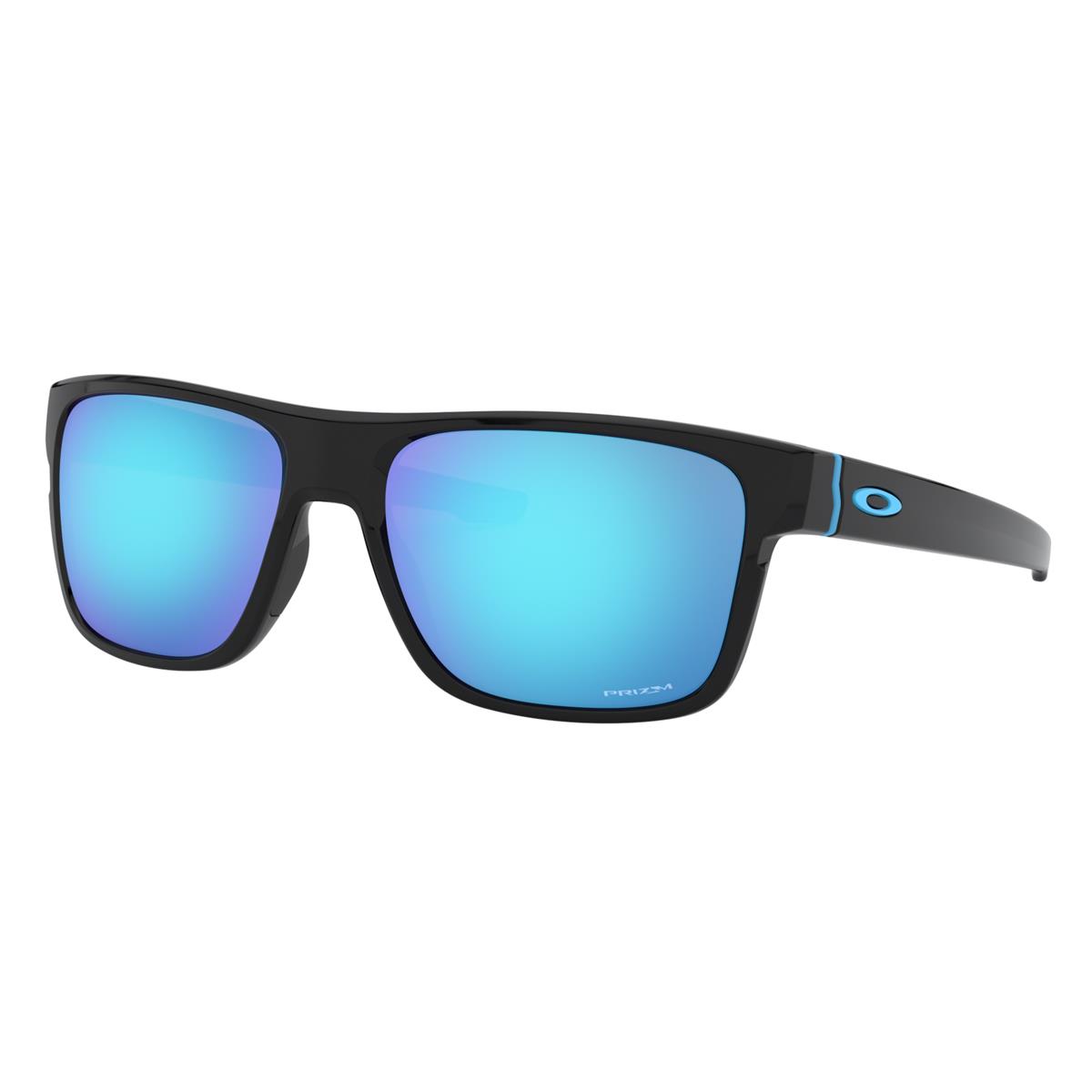 Oakley Sunglasses Crossrange Polished Black - Prizm Sapphire