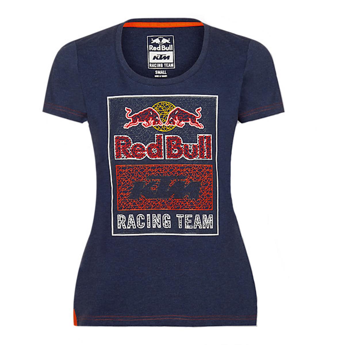 Red Bull Femme T-Shirt KTM Mosaic Graphic Navy