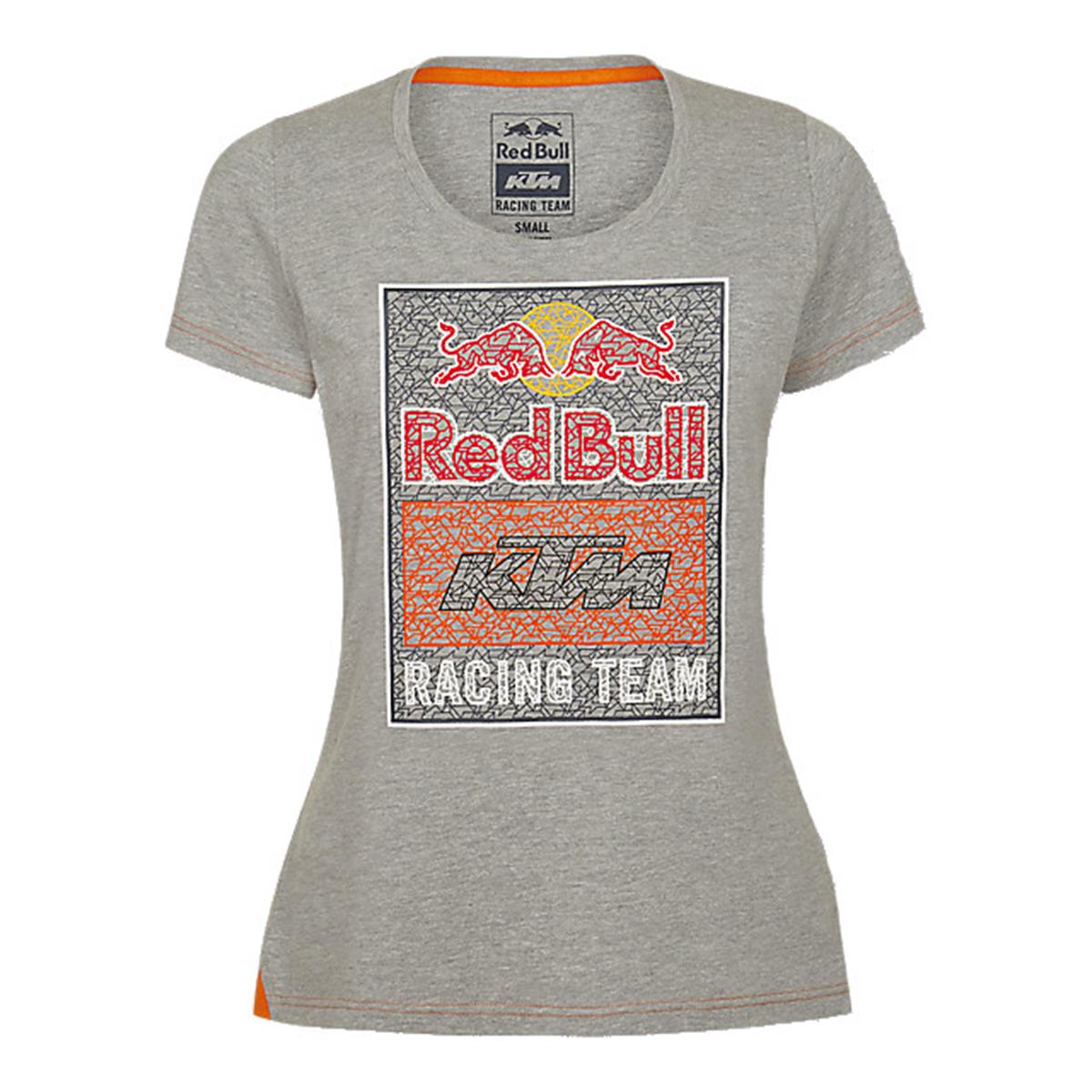 Red Bull Femme T-Shirt KTM Mosaic Graphic Grey