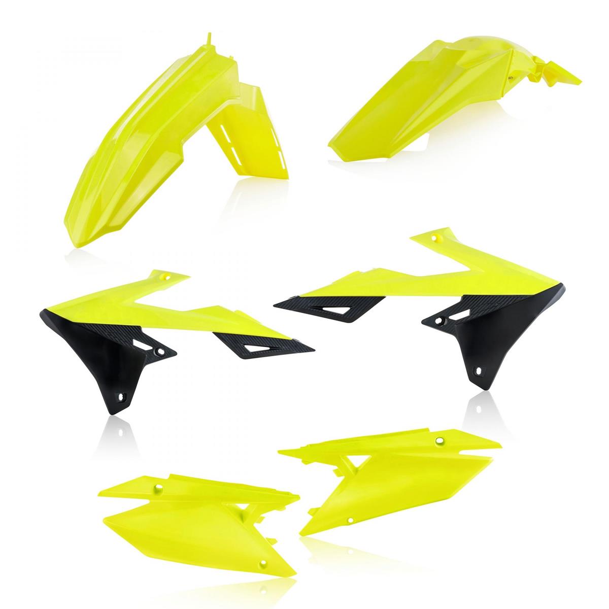 Acerbis Plastic Kit  Suzuki RMZ 450 2019, Fluo Yellow