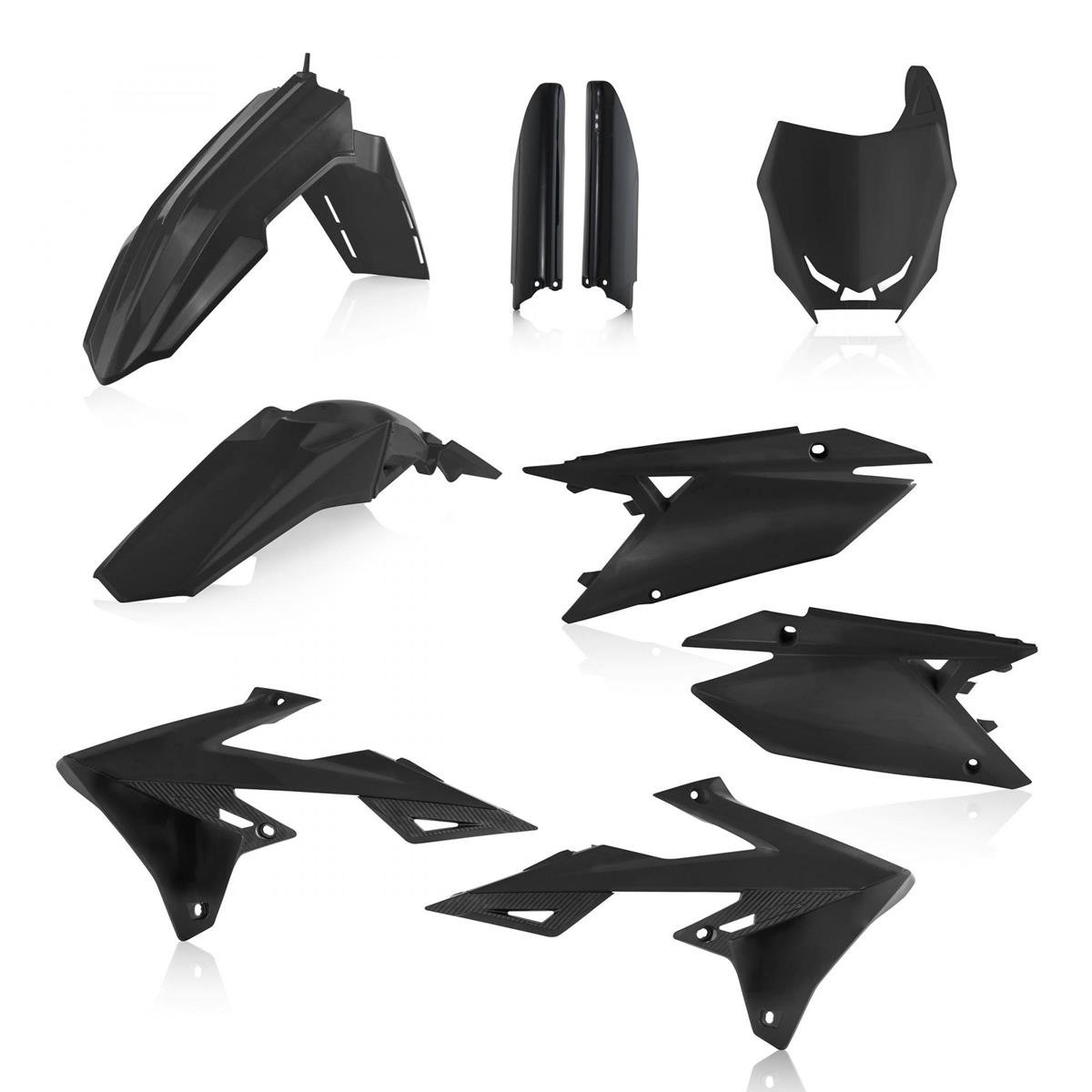 Acerbis Plastic Kit Full-Kit Suzuki RMZ 450 2019, Black