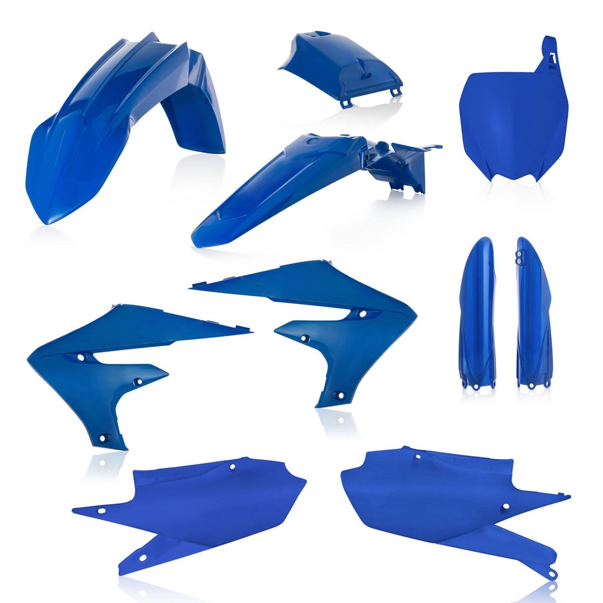 Acerbis Kit Plastique complet Full-Kit Yamaha YZF 250 19-, YZF 450 18-, Bleu