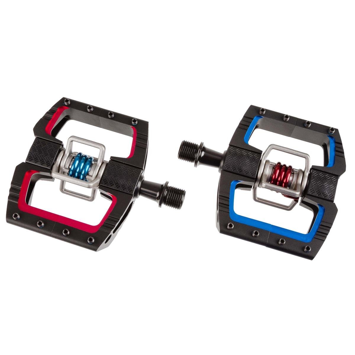 Crankbrothers Clipless Pedals Mallet DH Super Bruni Edition - Black/Red/Blue