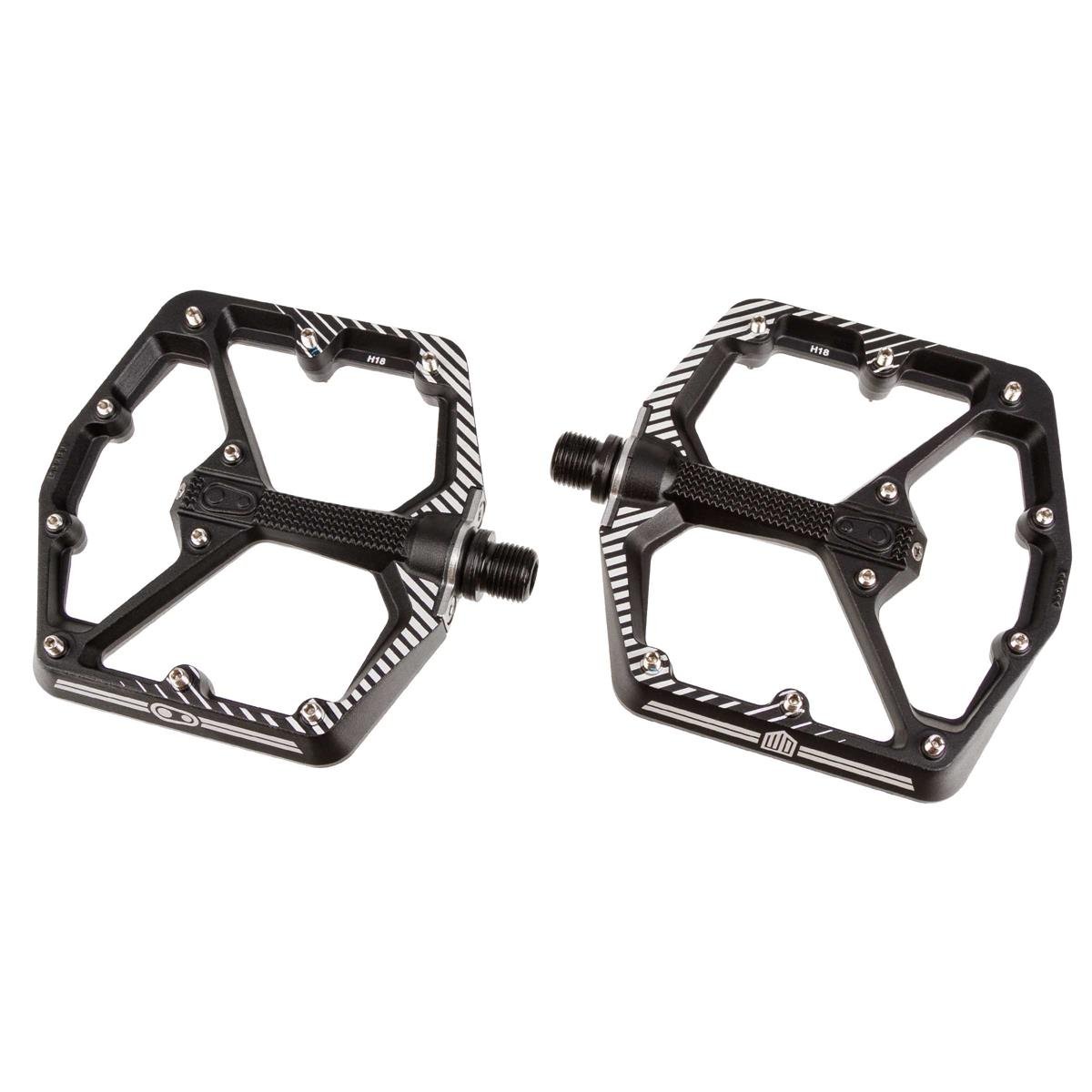 Crankbrothers Pedals Stamp 7 Danny MacAskill Edition, Raw/Black, Large
