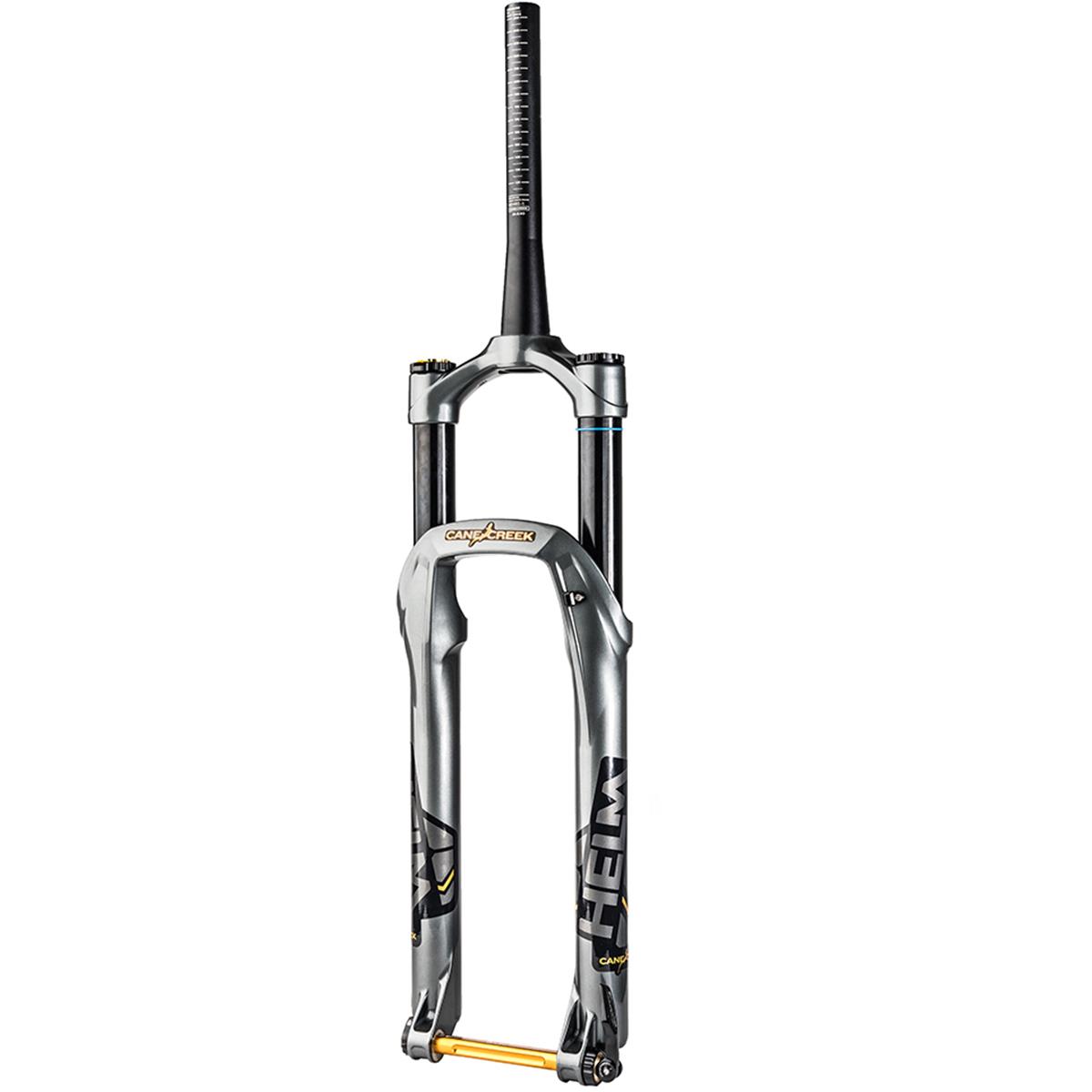 Cane Creek Suspension Fork Helm Air Boost Gun Metal Grey, 29 Inches, Tapered, 15 x 110 mm (Boost)