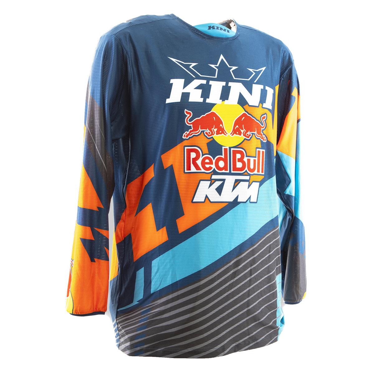 Kini Red Bull Maillot MX Competition Navy/Orange/Grey