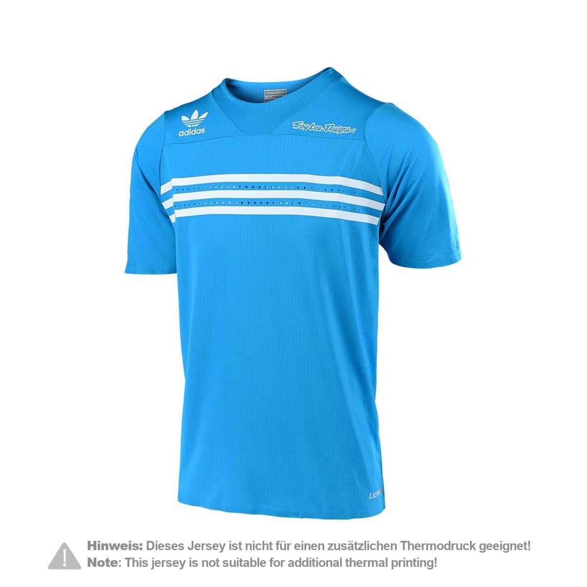 Troy Lee Designs Maillot VTT Manches Courtes Ultra Adidas Team Ocean