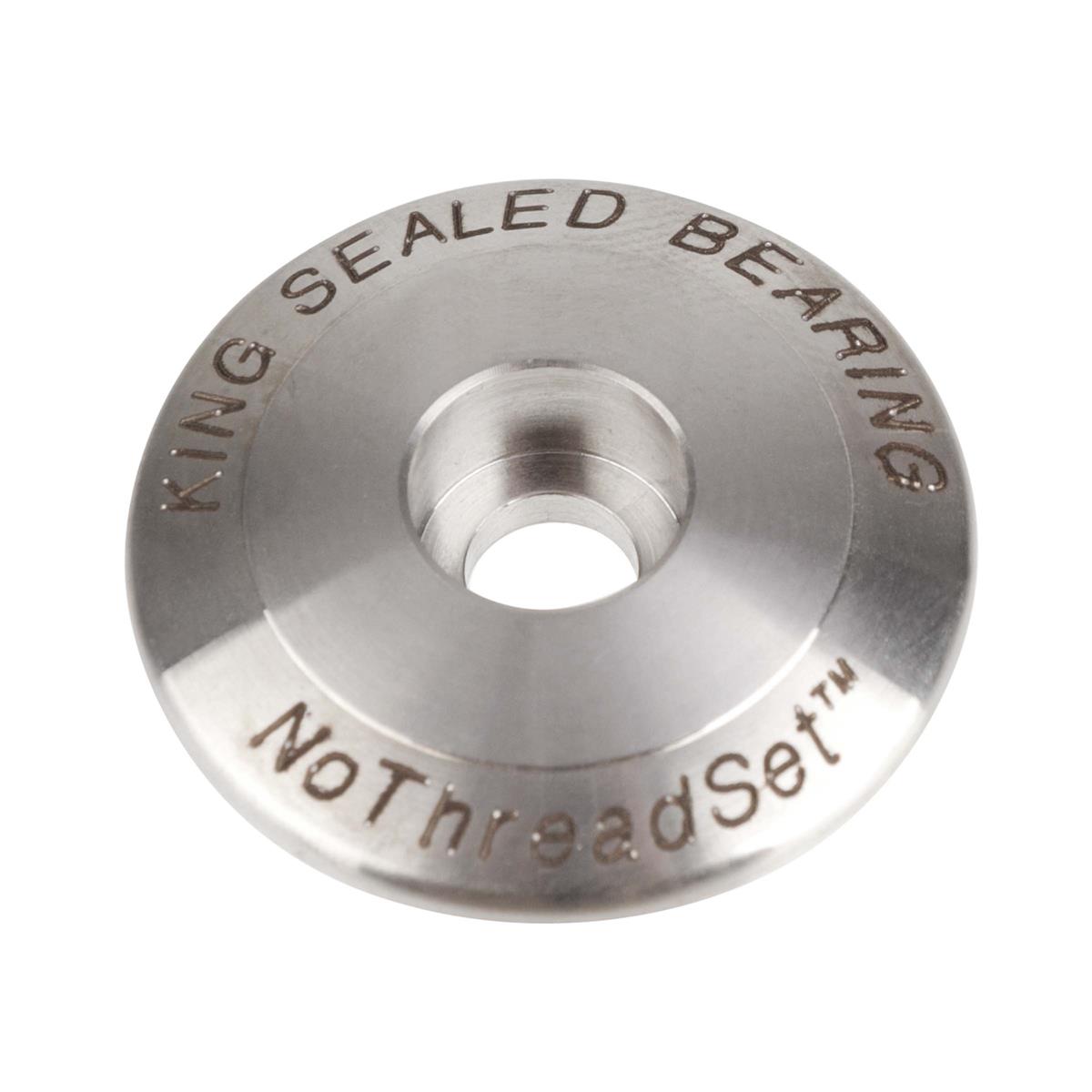 Chris King Ahead Cap  1 1/8 Inches, Stainless