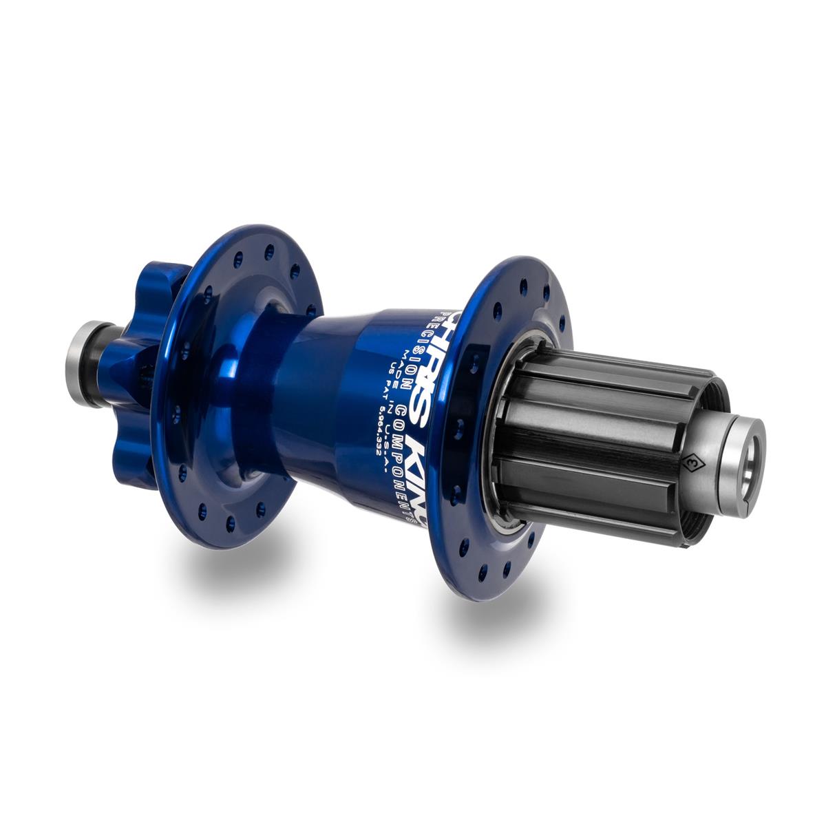 Chris King Mozzo Posteriore MTB ISO - Shimano 142mm x 12mm, IS 6-Bolt, Navy