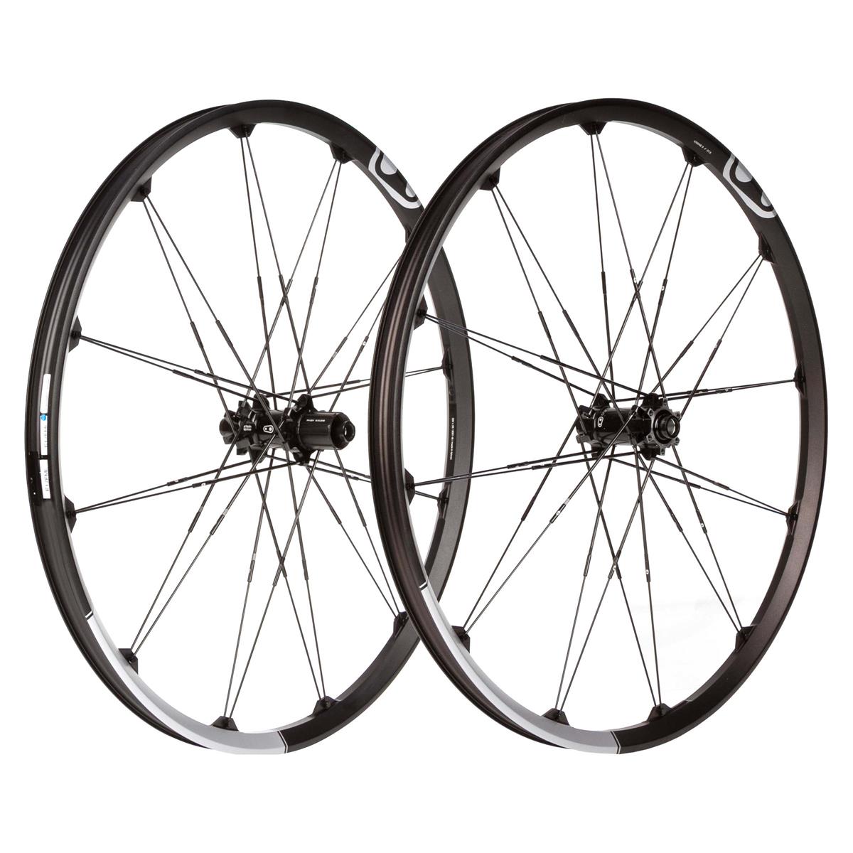 Crankbrothers Wheel Set Iodine 3 Black/Silver, 27.5 Inches, 15x110 mm/12x148 mm, BOOST, Tubeless Ready