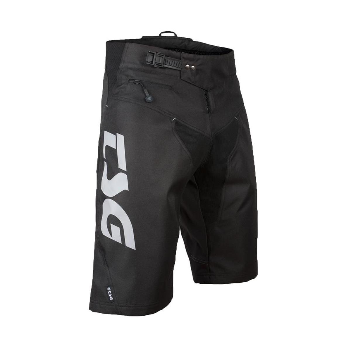 TSG MTB-Shorts Plain Schwarz/Grau
