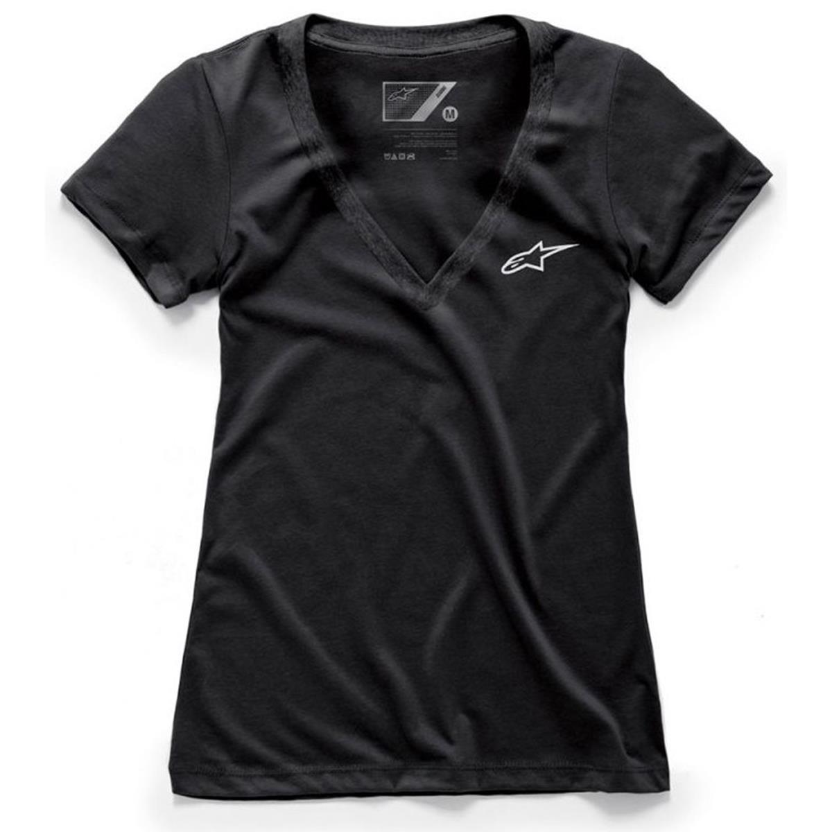 Alpinestars Donna T-Shirt Ageless V-Neck Black