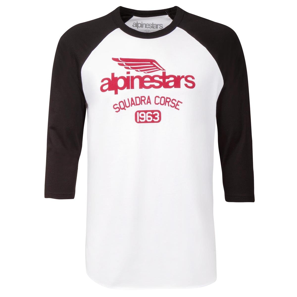 Alpinestars T-Shirt Winged Team Blanc/Noir