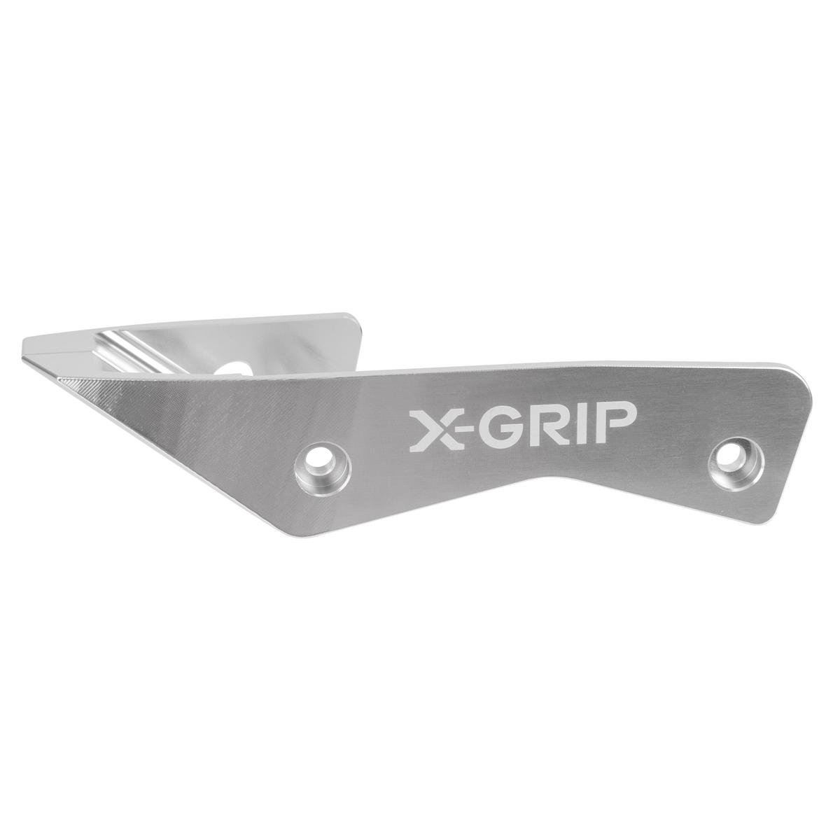 X-Grip Schwingenschutz Aluminium KTM SX/SX-F/EXC/EXC-F 08-20, Husqvarna TE/FE/TC/FC/TX 14-20, Silber