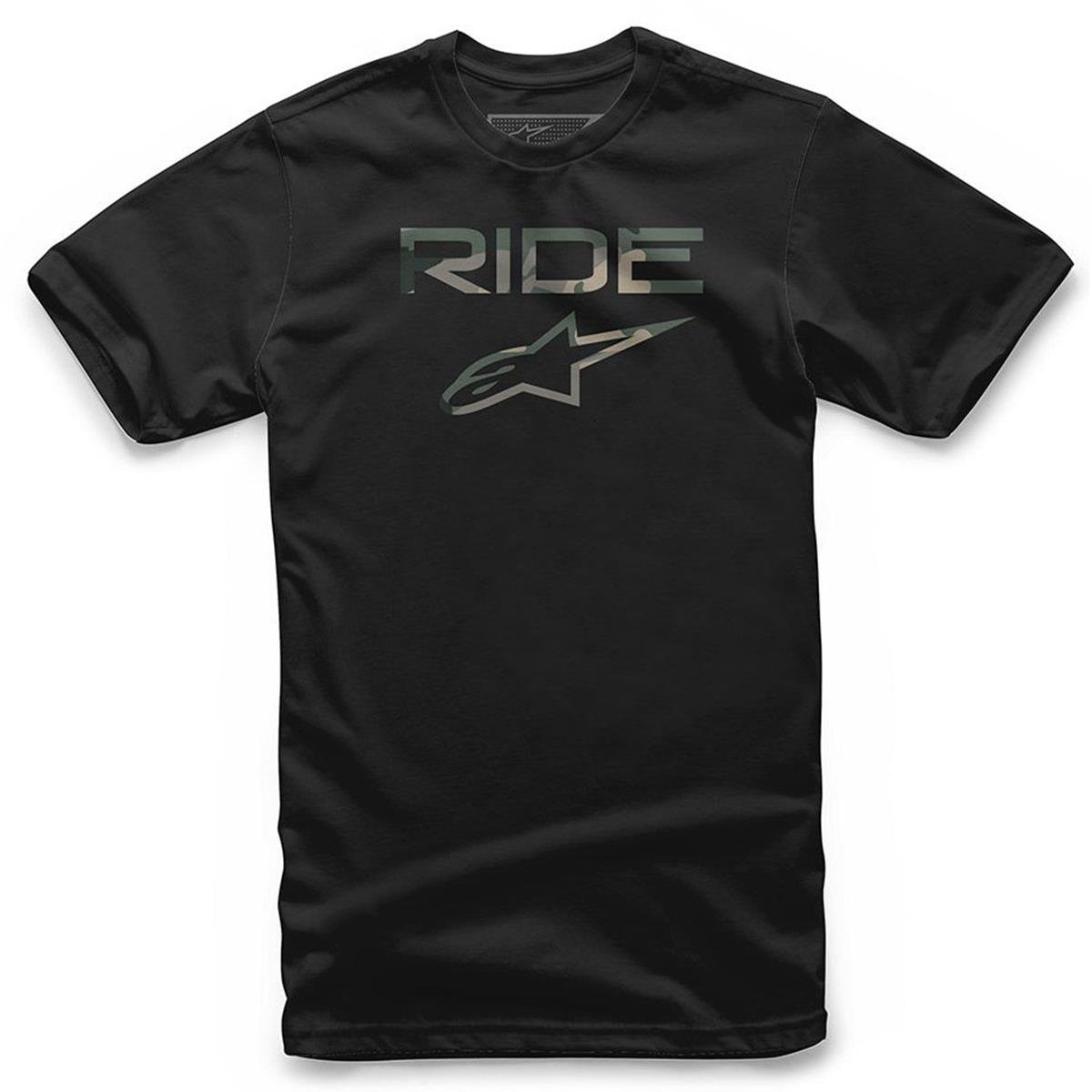 Alpinestars T-Shirt Ride 2.0 Camo Noir