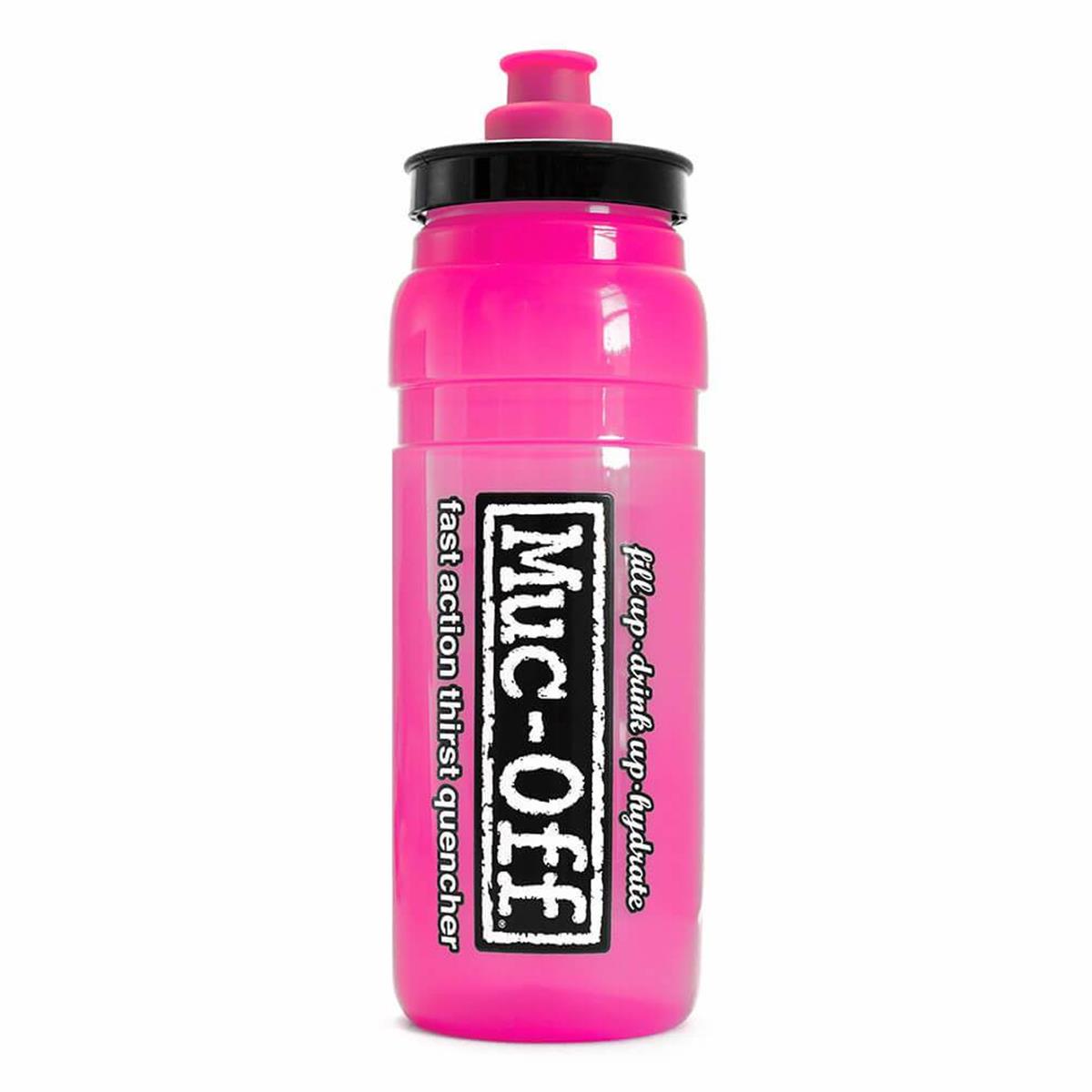 Muc-Off Water Bottle X Elite Fly Pink, 750 ml