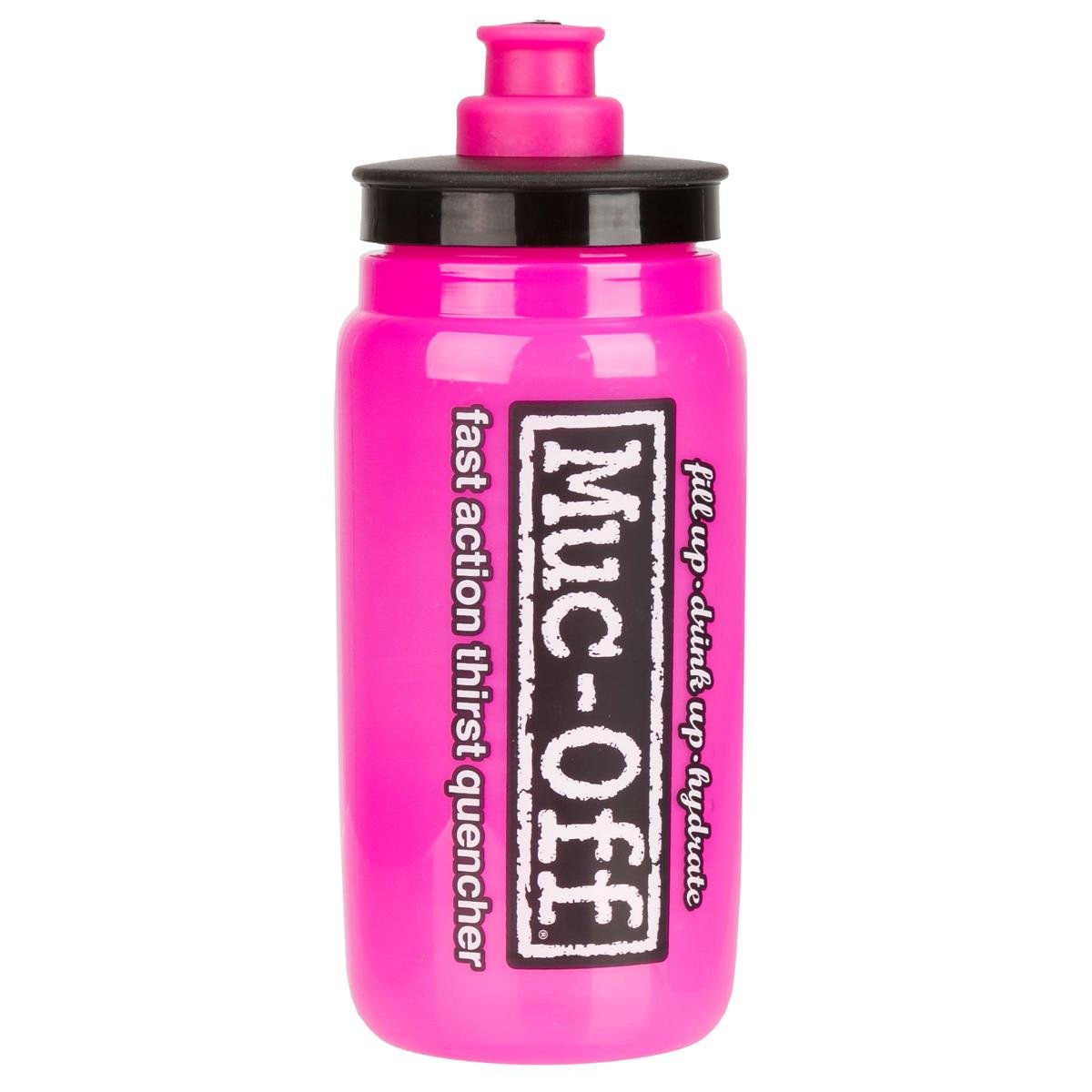 Muc-Off Bidon X Elite Fly Pink, 550 ml