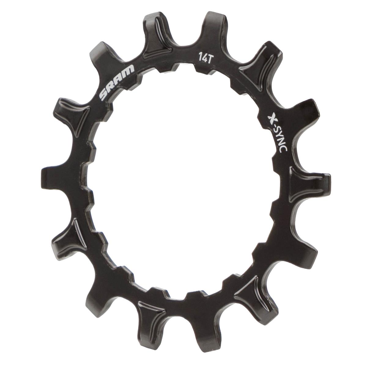 SRAM MTB Chain Ring X-Sync E-MTB Black, 14 Teeth, Direct mount