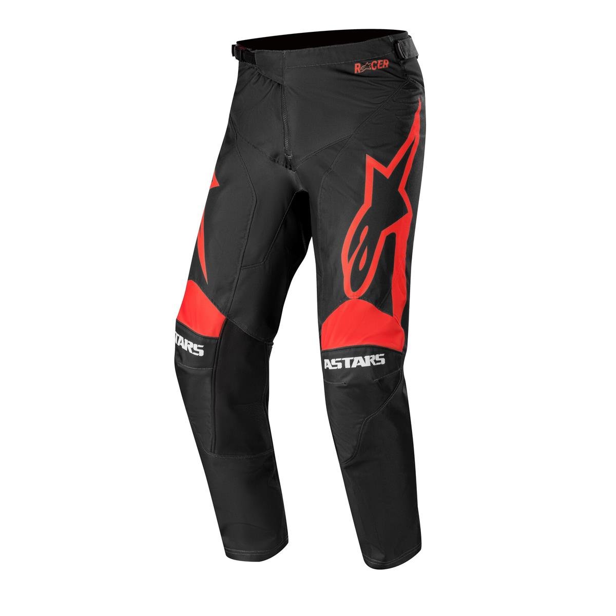 Alpinestars MX Pants Racer Supermatic - Black/Bright Red