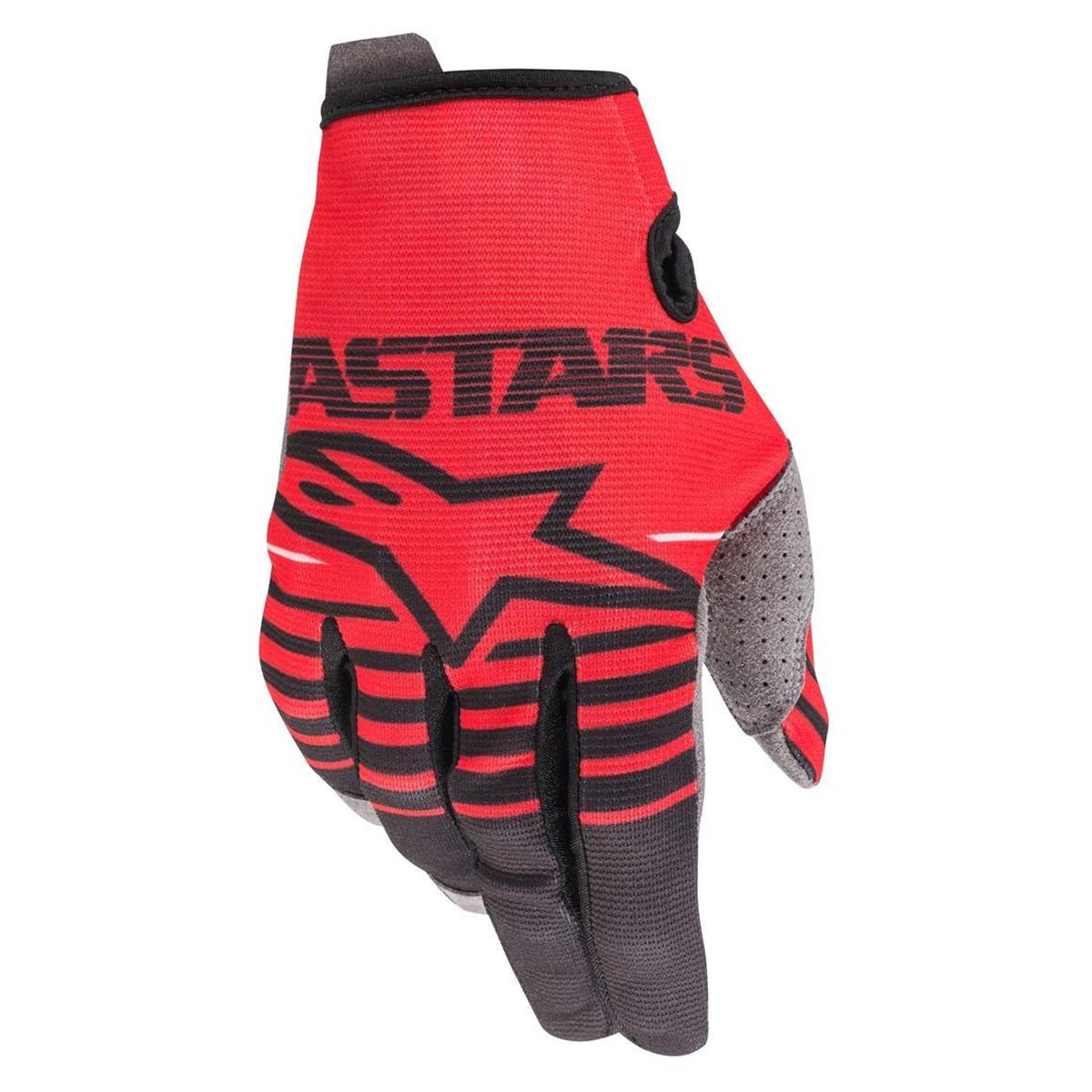 Alpinestars Gloves Radar Bright Red/Black