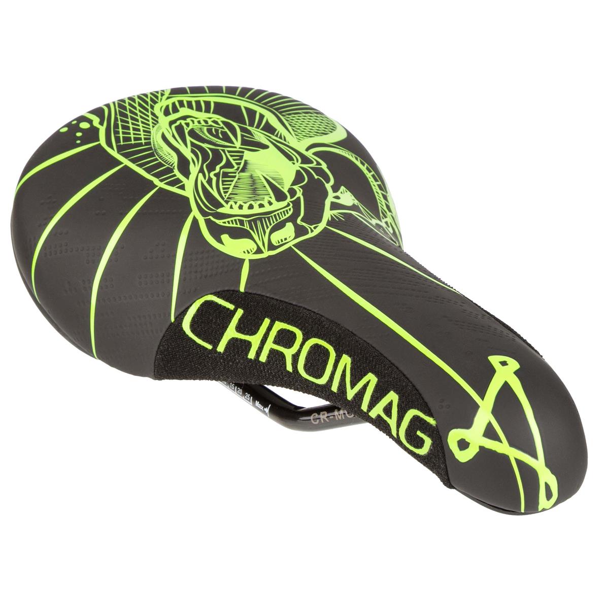 Chromag Saddle Overture 2019 243 x 136 mm, Black/Tight Green