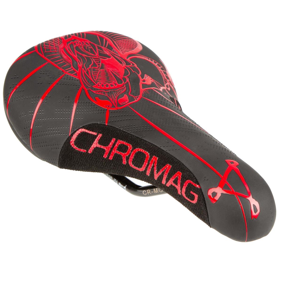 Chromag Saddle Overture 2019 243 x 136 mm, Black/Red