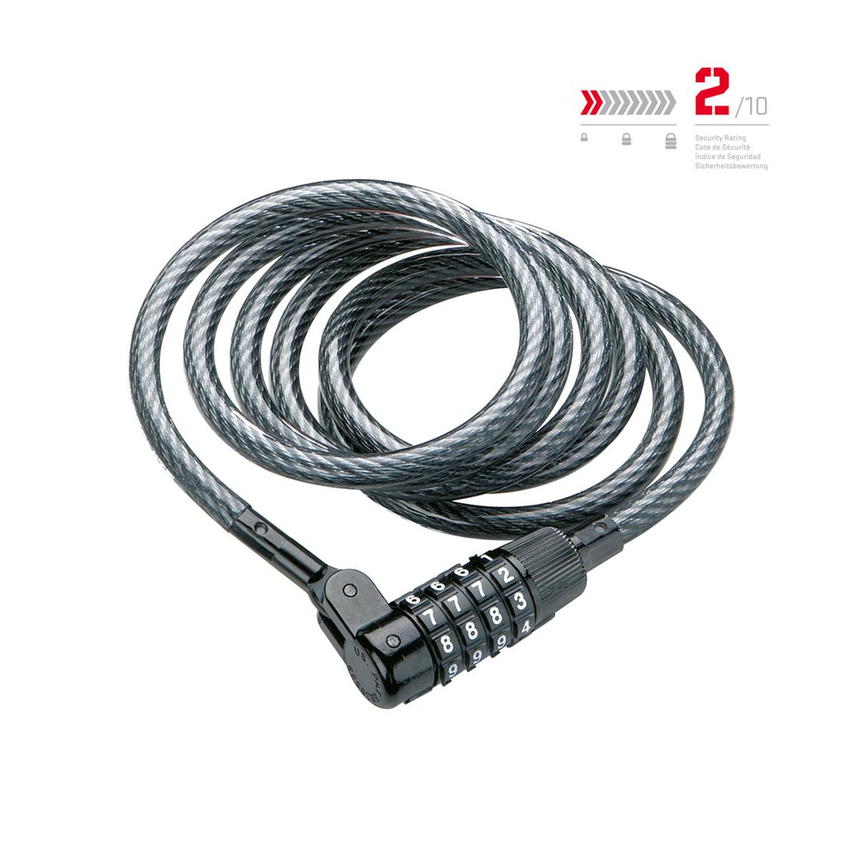 Kryptonite Cable Lock Krypto Flex 815 Combo Cable, 150 cm